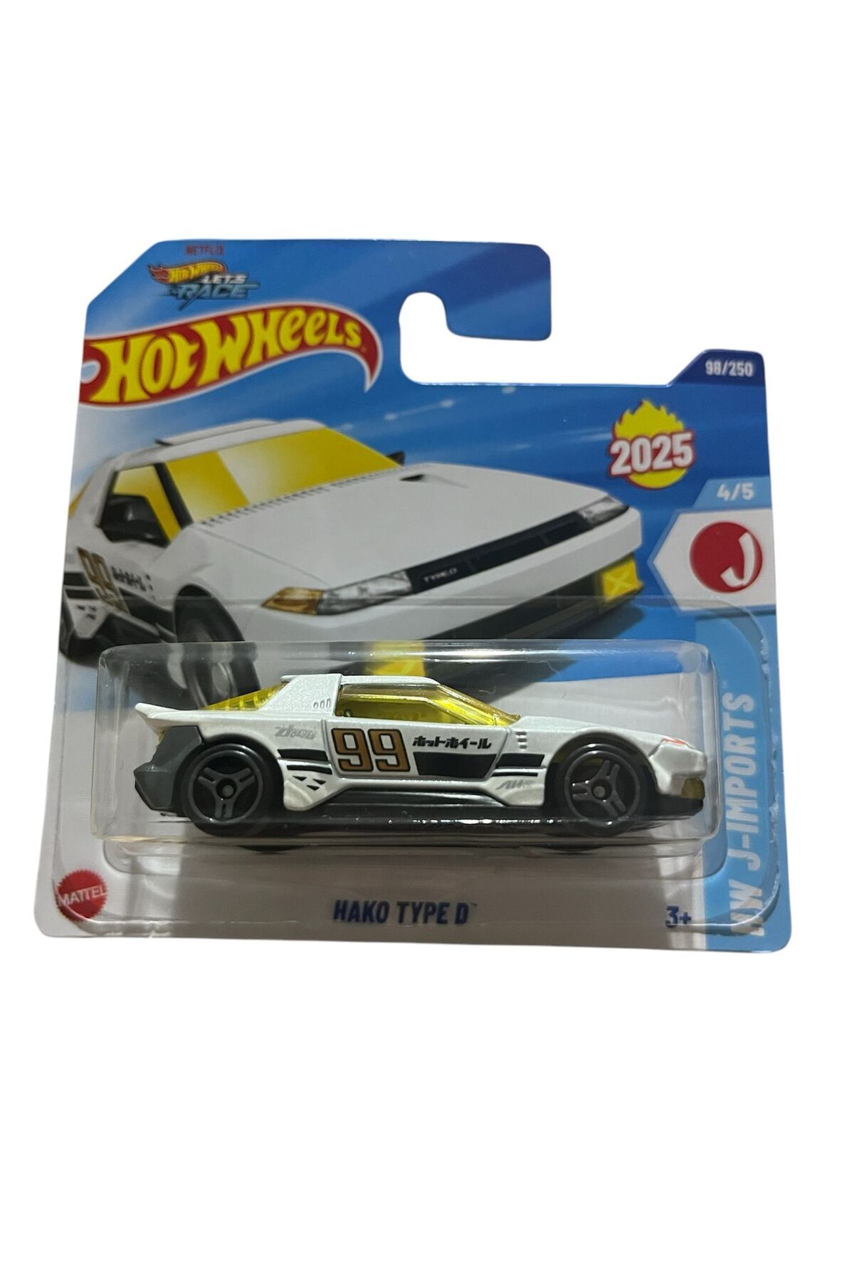 ماشین اسباب بازی هاکو نوع D 2025 هات ویلز اورجینال HOT WHEELS
