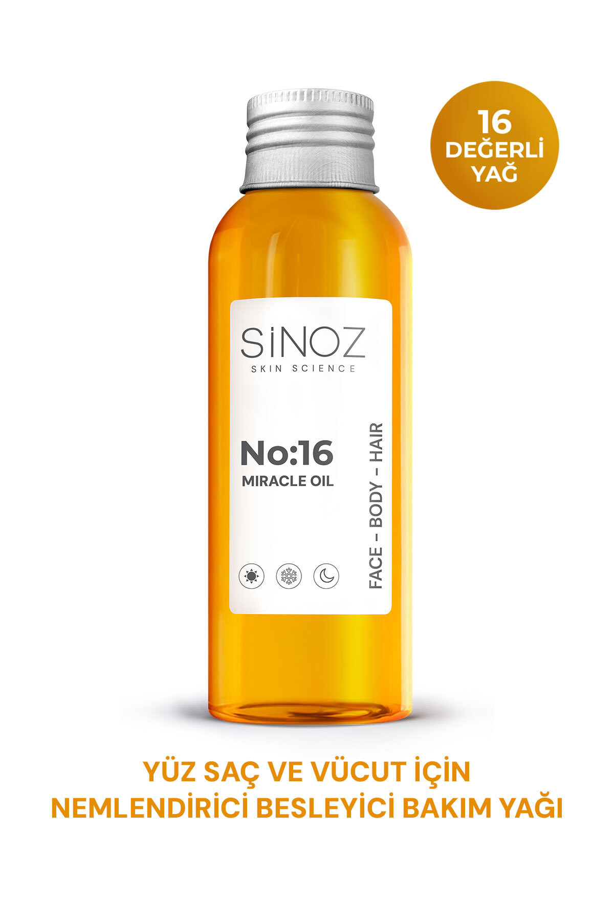روغن مراقبت از پوست و ضد لک با حجم 100 میل سینوز Sinoz