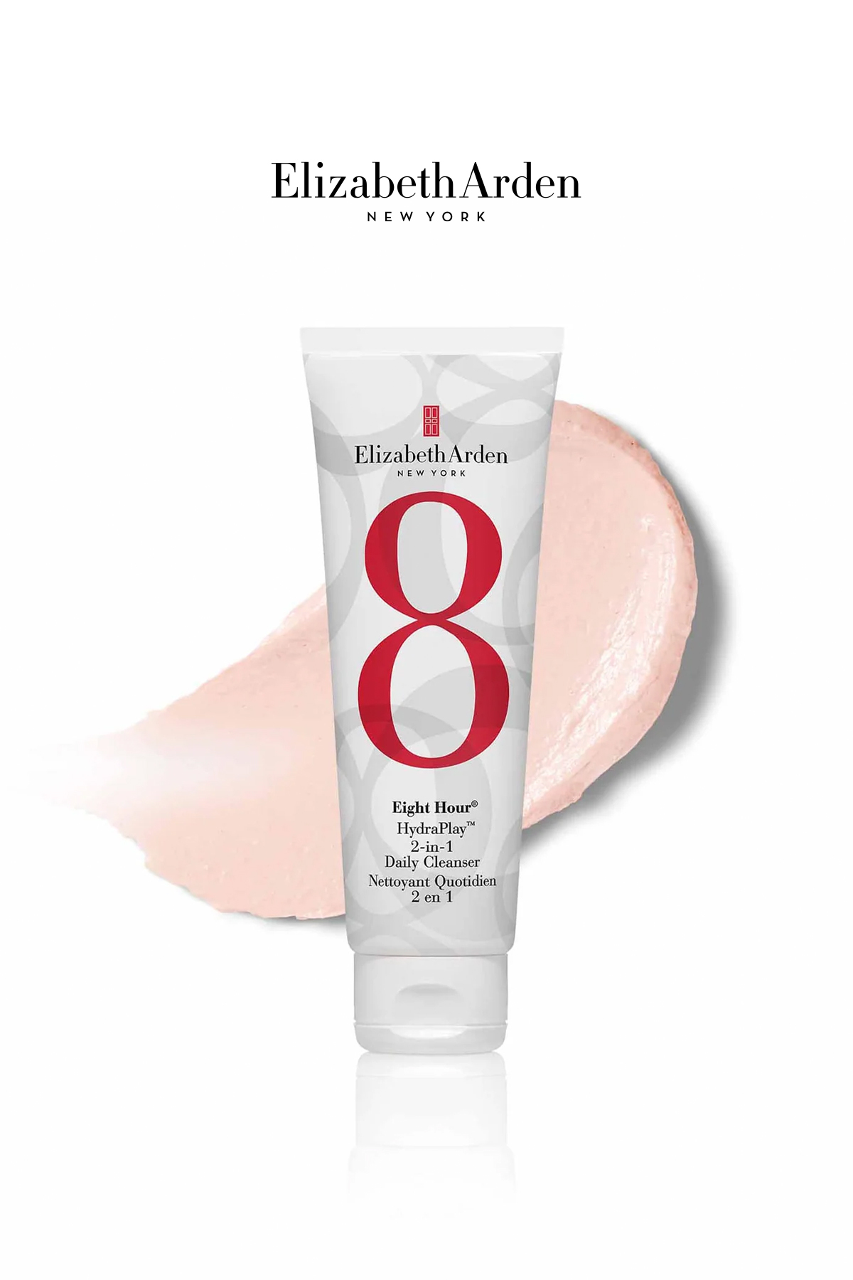 پاک کننده صورت هشت ساعته هیدراپلی در حال تغییر بافت 125 میل Elizabeth Arden