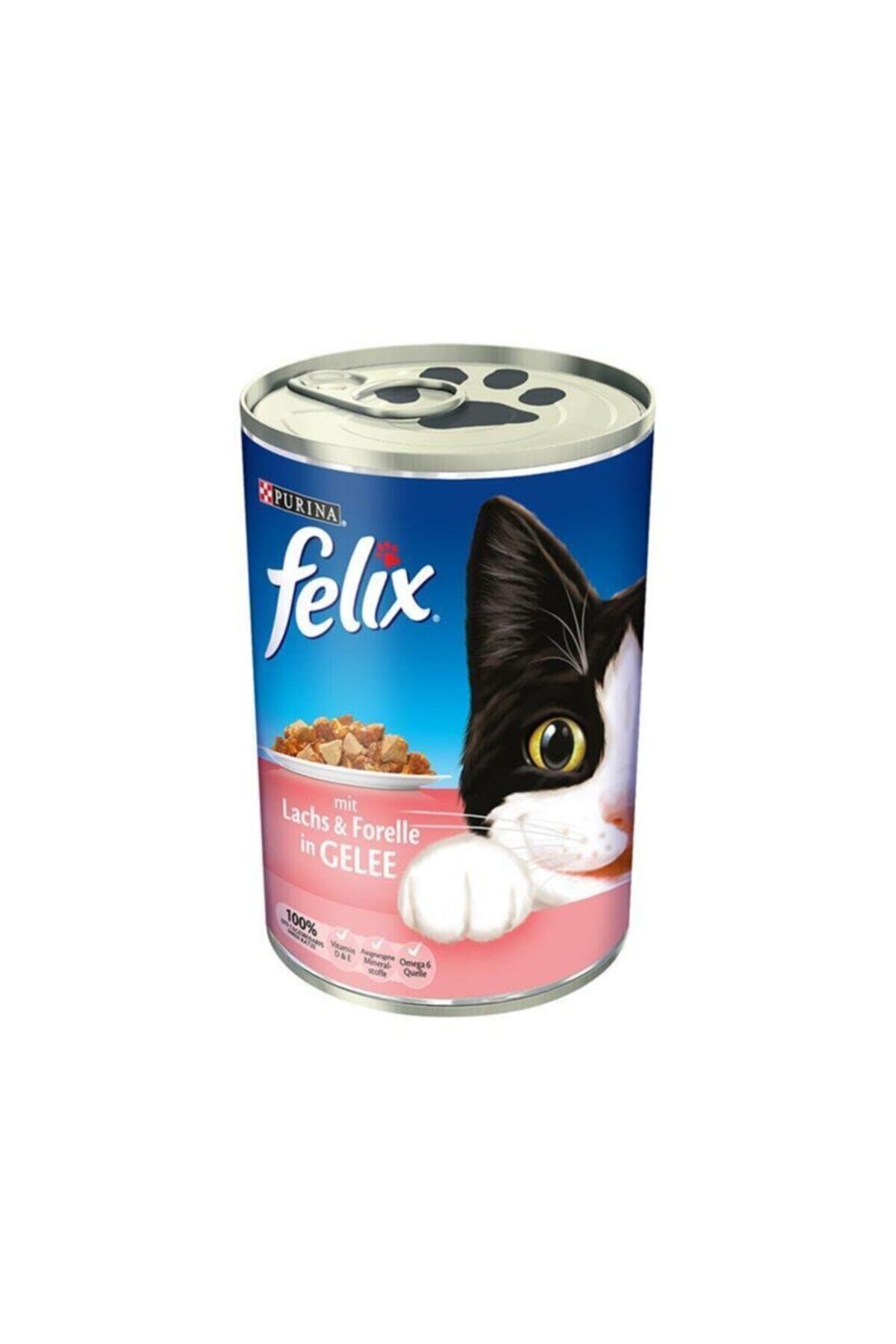 کنسرو غذای گربه فلیکس Felix، بسته ترکیبی ۴۰۰ گرمی، ۲۴ عددی