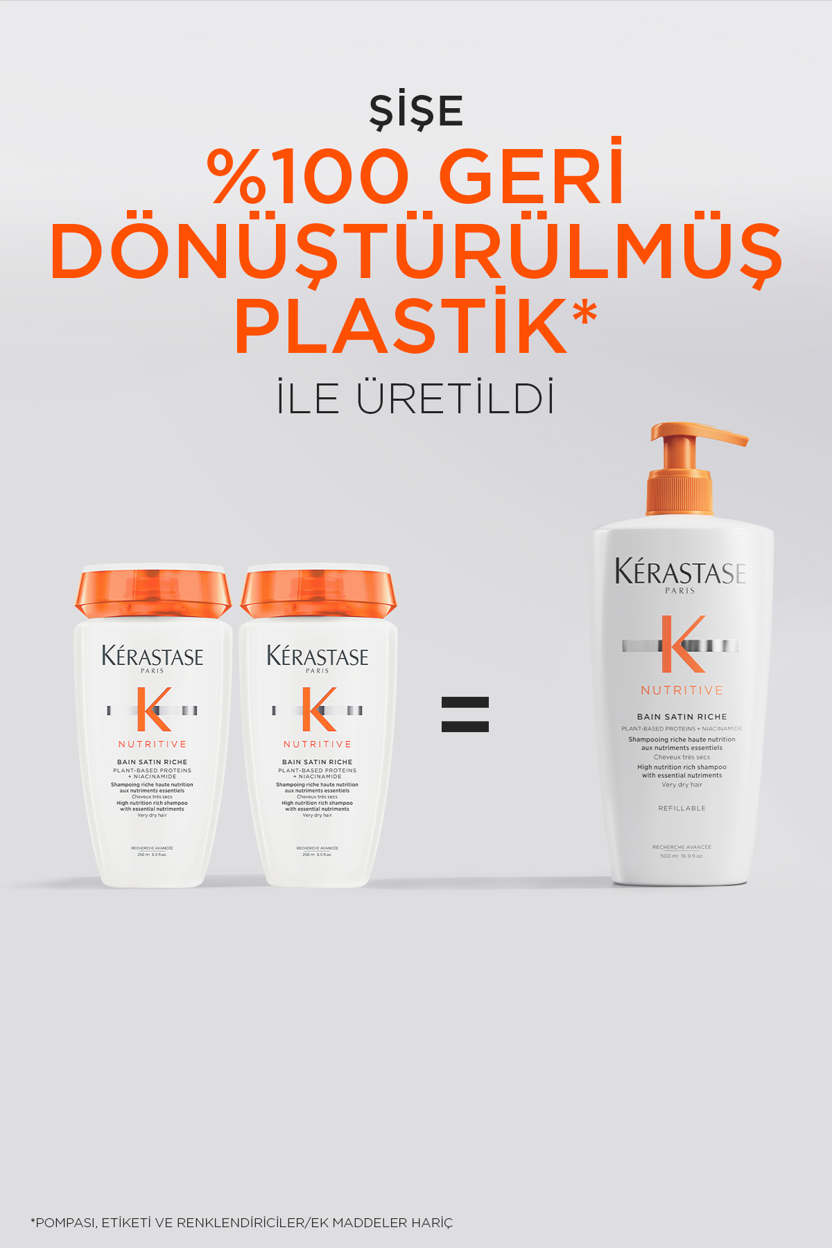 شامپو مرطوب‌کننده غنی باین ساتن ریچ 500 میلی لیتر کراستاس Kerastase