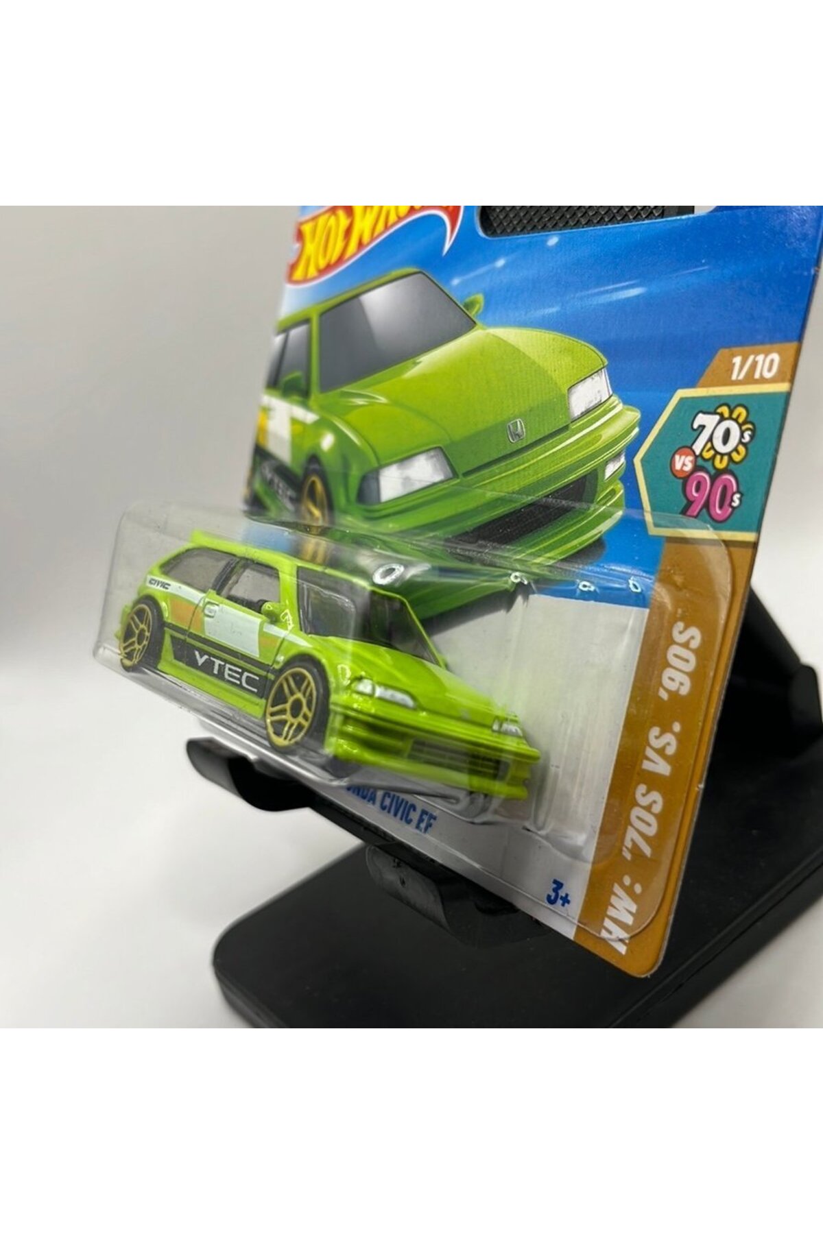 ماشین اسباب بازی 90 HONDA CIVIC EF 1:64 مدل DIECAST هات ویلز اورجینال HOT WHEELS