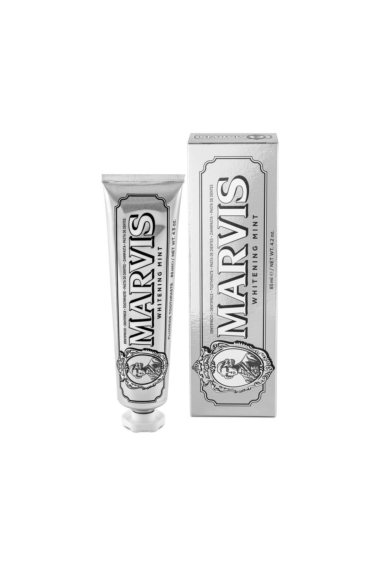 Marvis معجون دندان سفیدکننده نعنایی 85 میلی لیتر