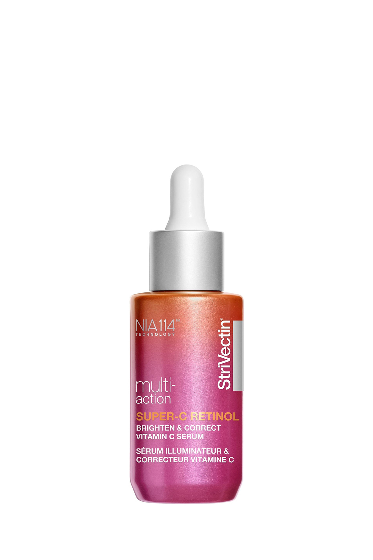 سرم پوست مولتی اکشن SUPER C RETINOL BRIGHTEN CORRECT VITAMIN 30 ML اورجینال Strivectin