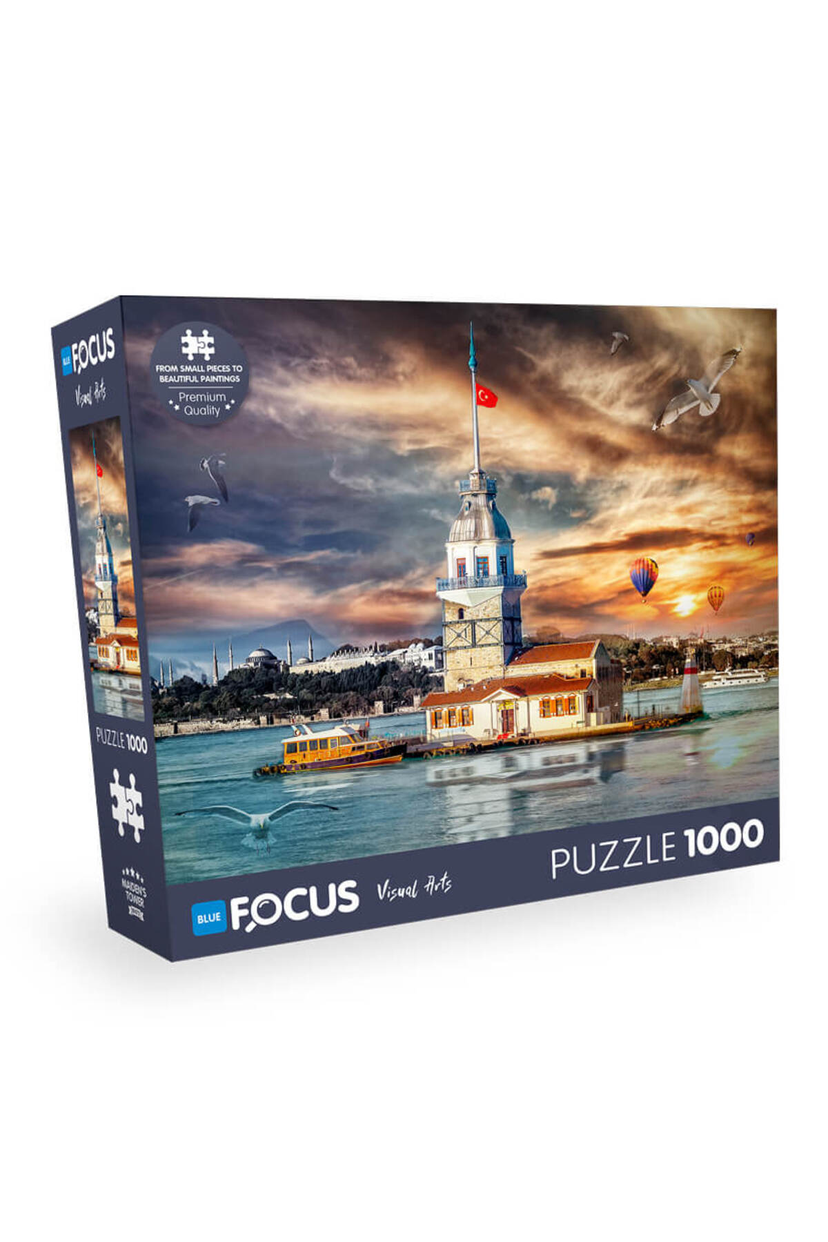 پازل 1000 قطعه برج دوشیزه BF472 اورجینال Blue Focus