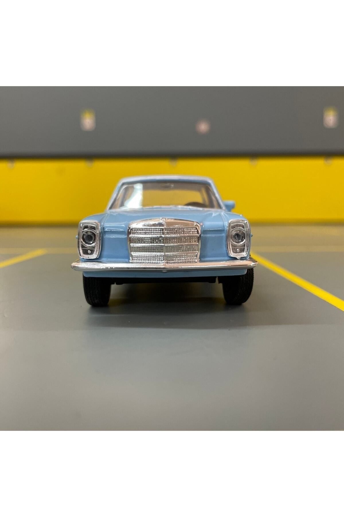 مدل خودرو MERCEDES BENZ 220 W115 1 36 SCALE DIECAST METAL MODEL CAR PULL DROP TOY از ترکیه WELLY