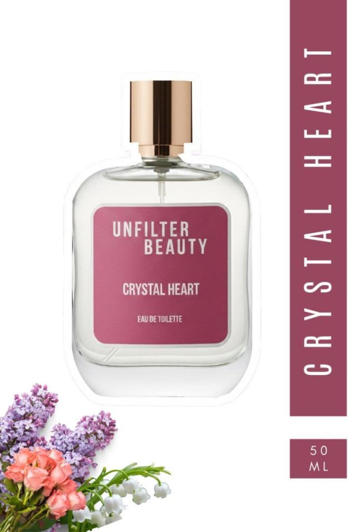 عطر زنانه EDT Crystal Heart، ۵۰ میلی‌لیتر، آنفیلتر بیوتی Unfilter Beauty