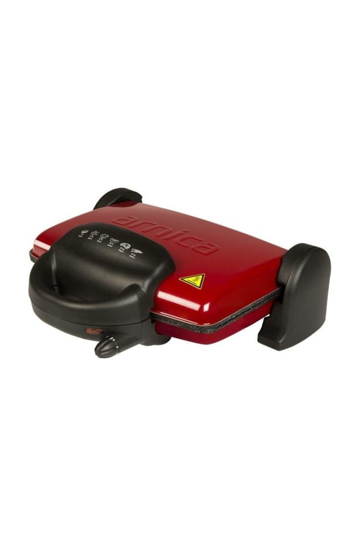دستگاه ساندویچ و تست توستر گریل 4000 آیوالیک GH26111 قرمز اورجینال Arnica
