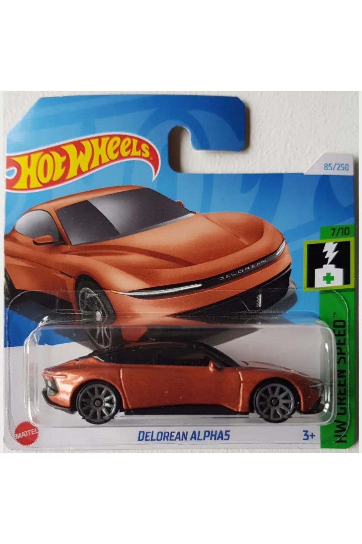 ماشین اسباب بازی DELOREAN ALPHA5 HTD32 هات ویلز اورجینال HOT WHEELS