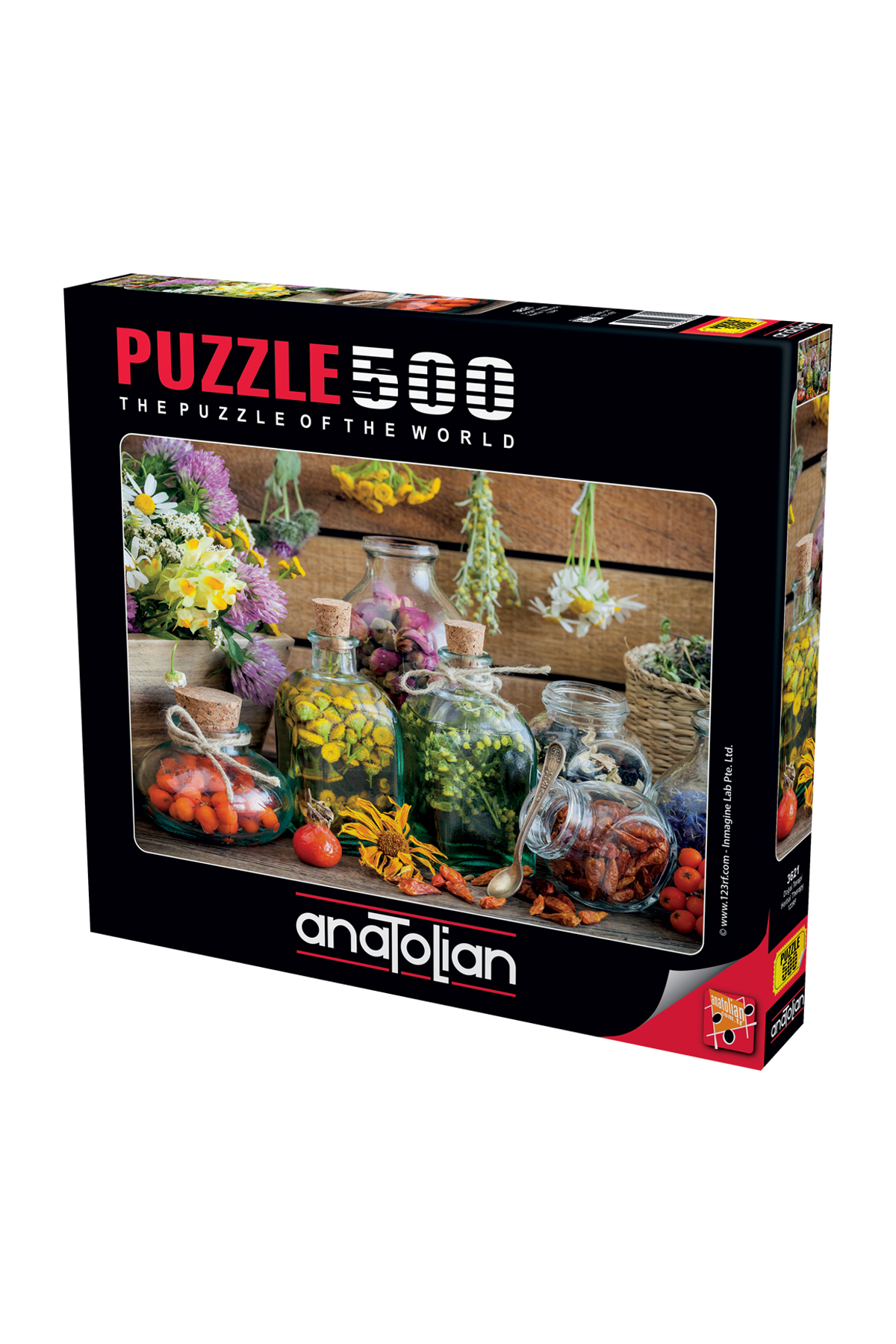 پازل 500 قطعه درمان طبیعی 3621 اورجینال Anatolian Puzzle