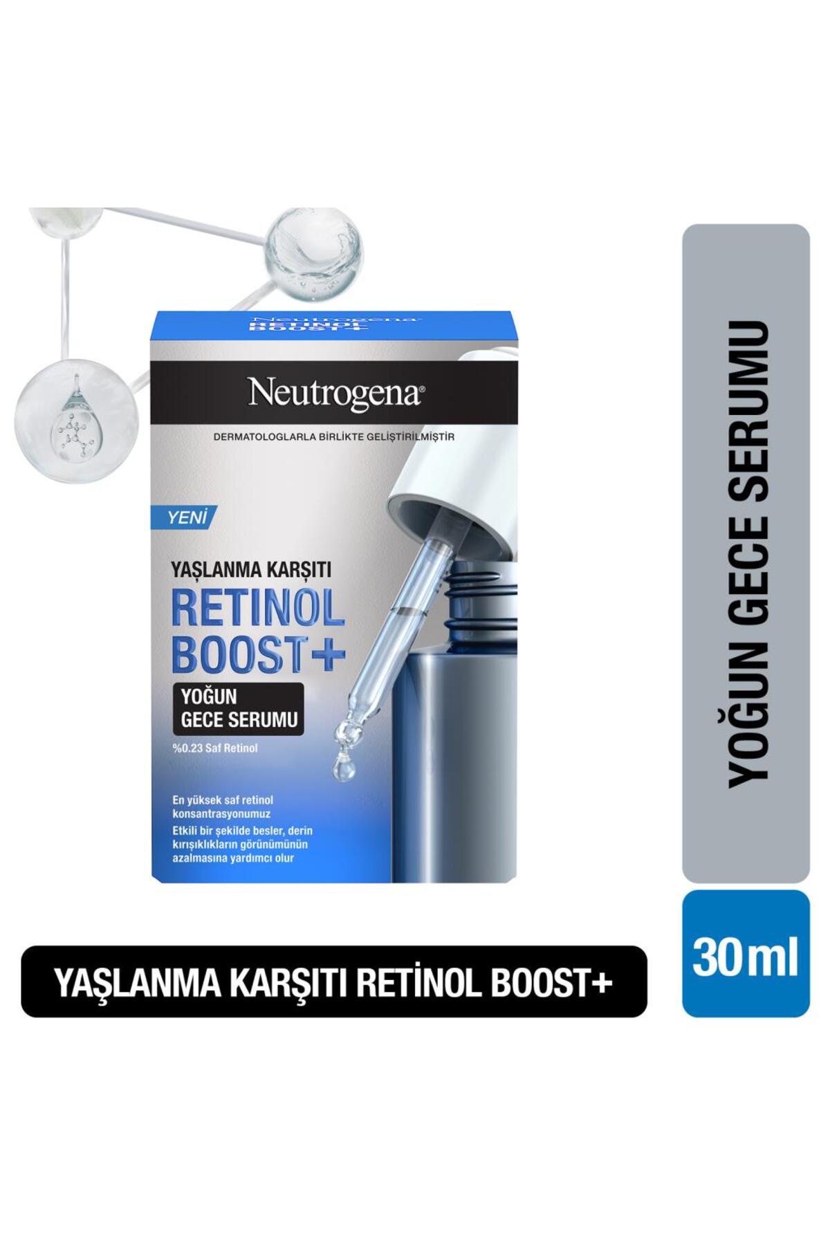 سرم پوست شب قوی ضد چروک تقویت کننده رتینول زیبایی پنهان Neutrogena