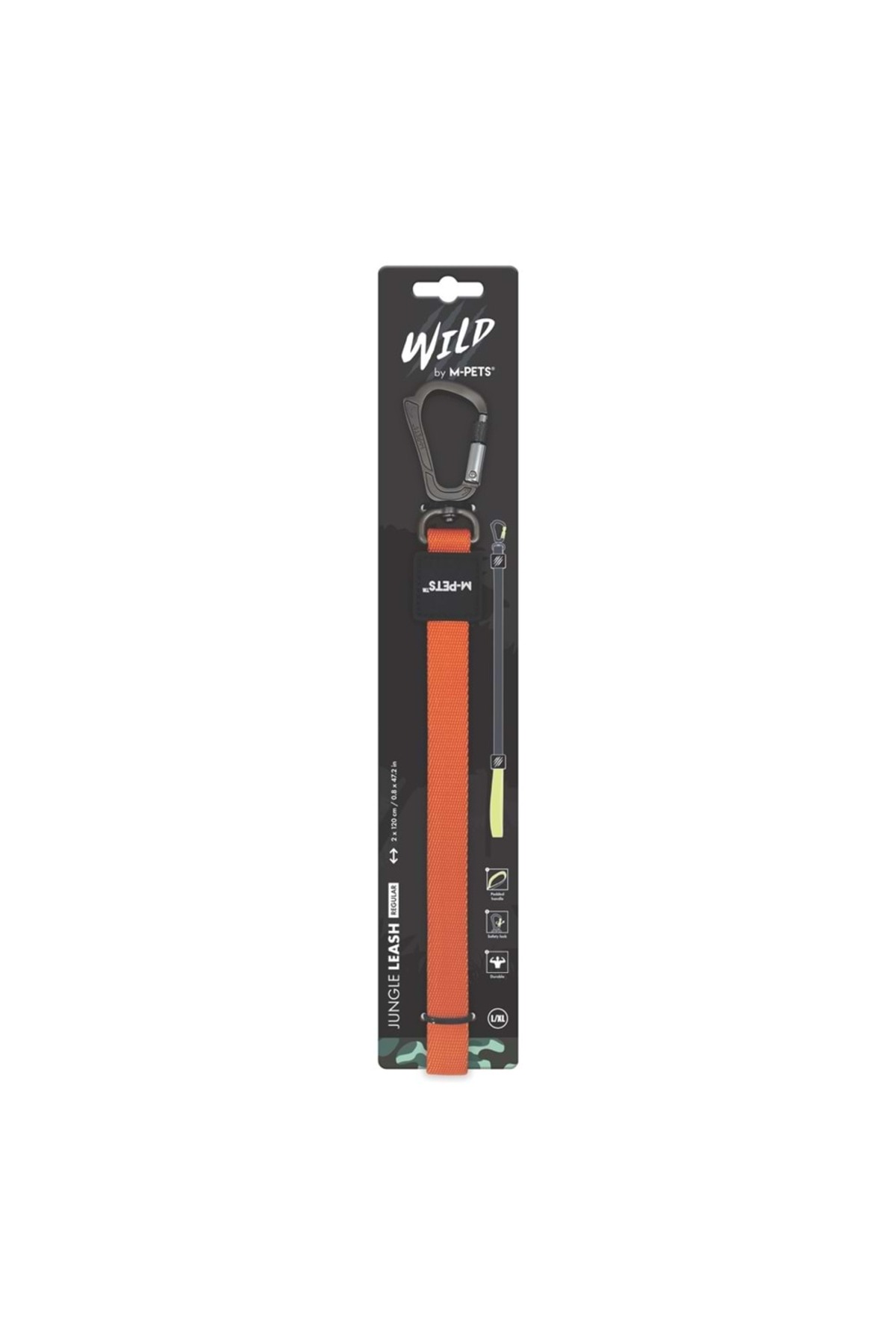 قلاده پیاده‌روی سگ ام‌پتس M-PETS Wild Jungle Regular چندرنگ