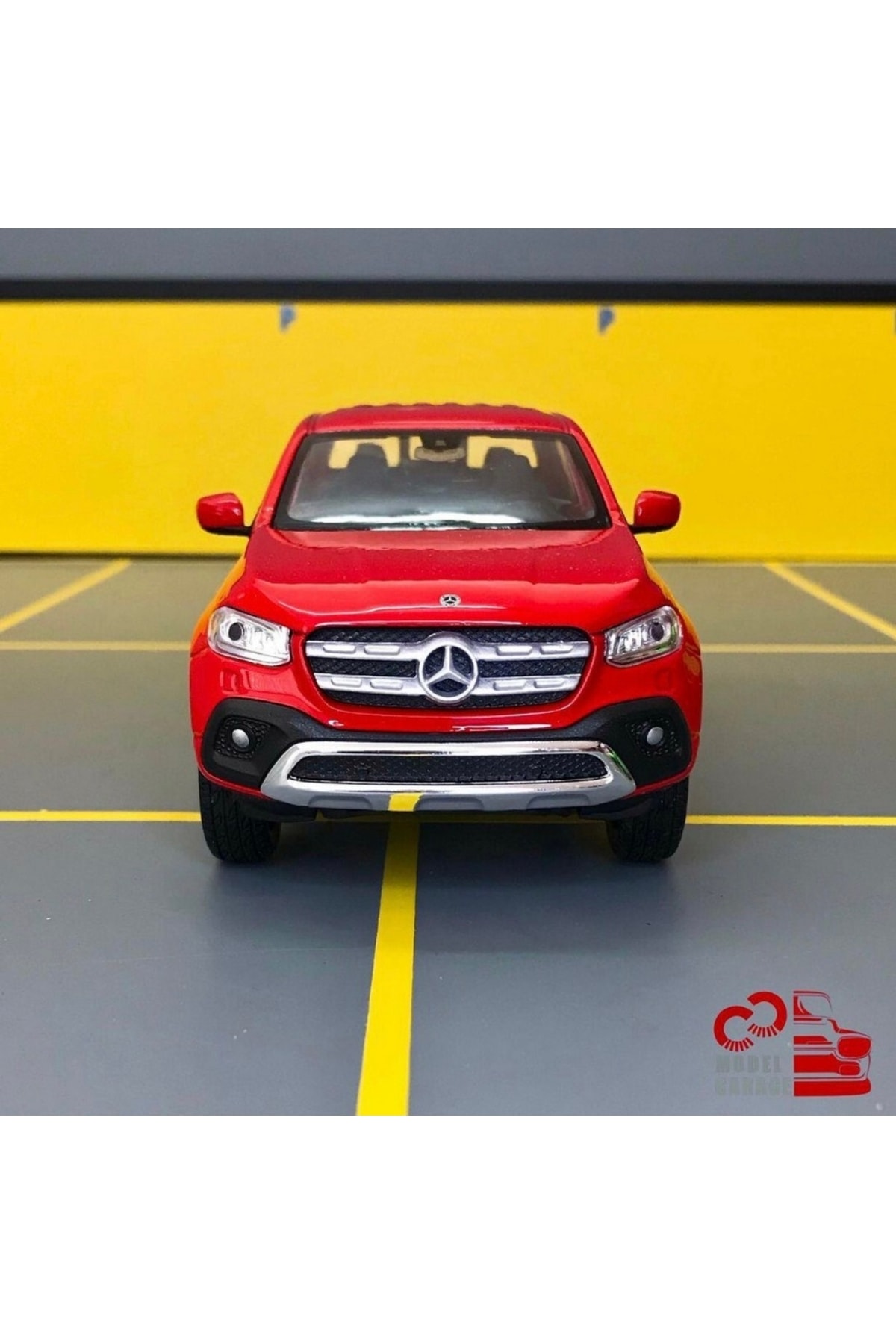 مدل خودرو مرسدس بنز X CLASS 1 24 SCALE C&amp;C MODEL GARAGE DIECAST METAL CAR اورجینال WELLY
