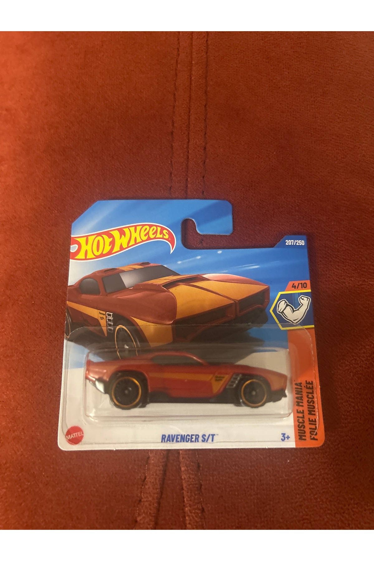 ماشین اسباب بازی ریونجر H T قرمز از ترکیه HOT WHEELS