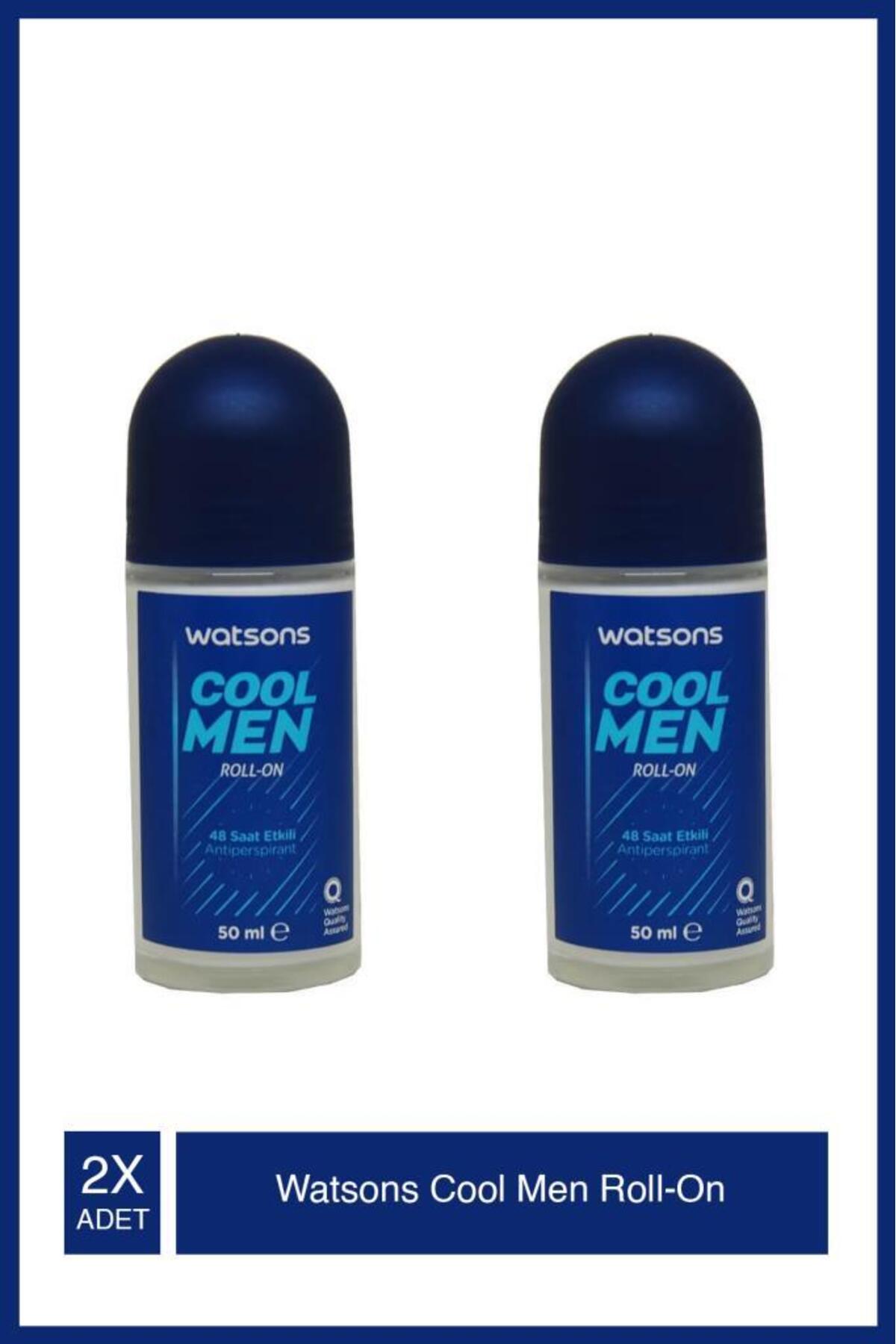 رول‌آن ضدتعریق واتسونز Watsons Cool Men، اثرگذاری ۴۸ ساعته، بسته ۲ عددی