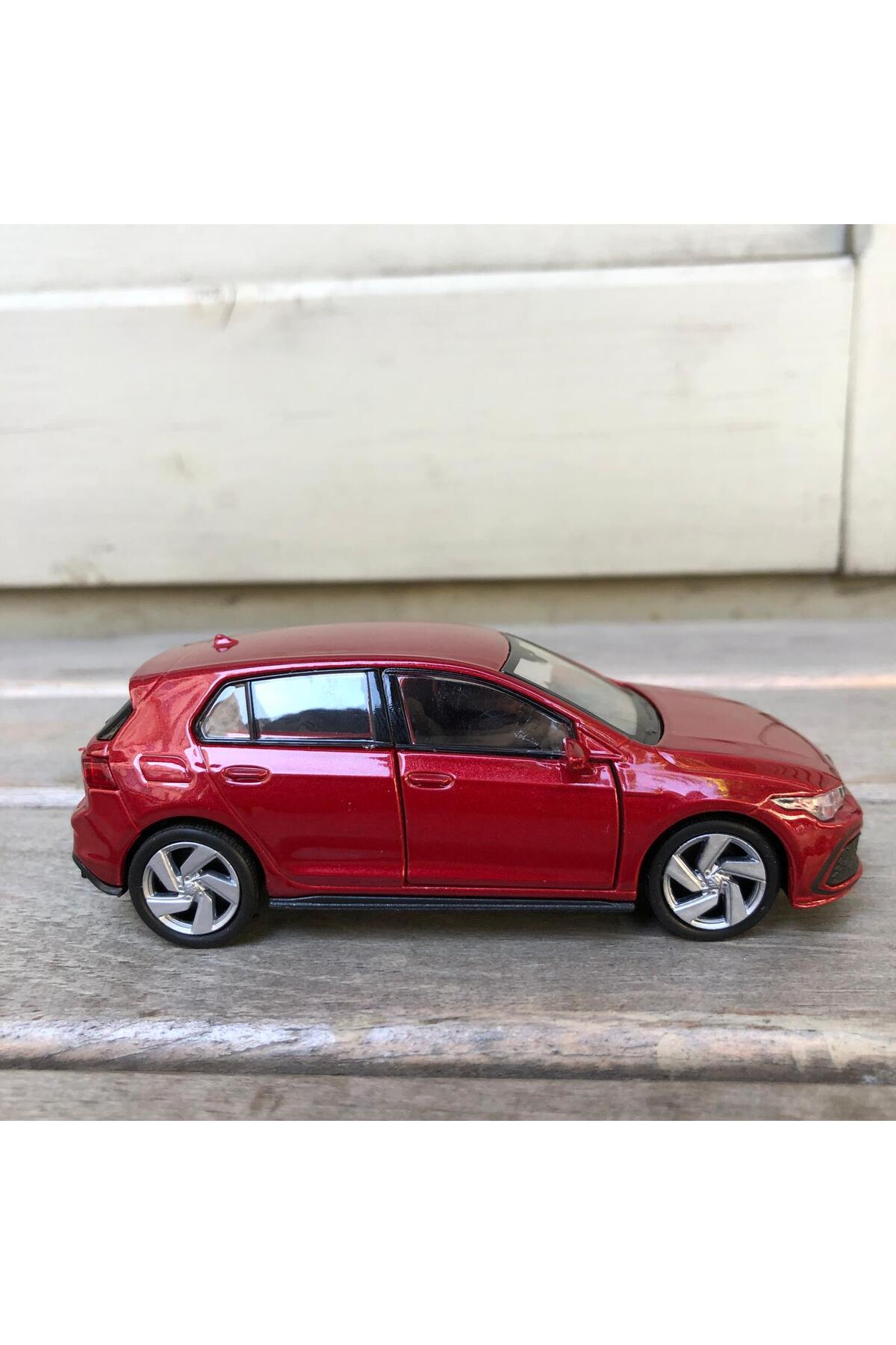 مدل خودرو WELLY VOLKSWAGEN GOLF 8 GTI DIECAST METAL CAR MODEL TOY PULL DROP 12 سانتی متر اورجینال scntoys
