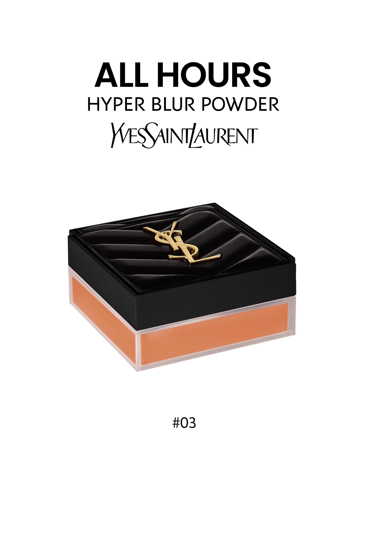 پودر شل چند منظوره HYPER BLUR ALL HOURS 03 اورجینال Yves Saint Laurent