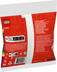 مجموعه ساختنی لگو LEGO نینجاگو NINJAGO زمین تمرین مسابقات مدل 30675، ۴۹ قطعه، حداقل سن ۶ سال