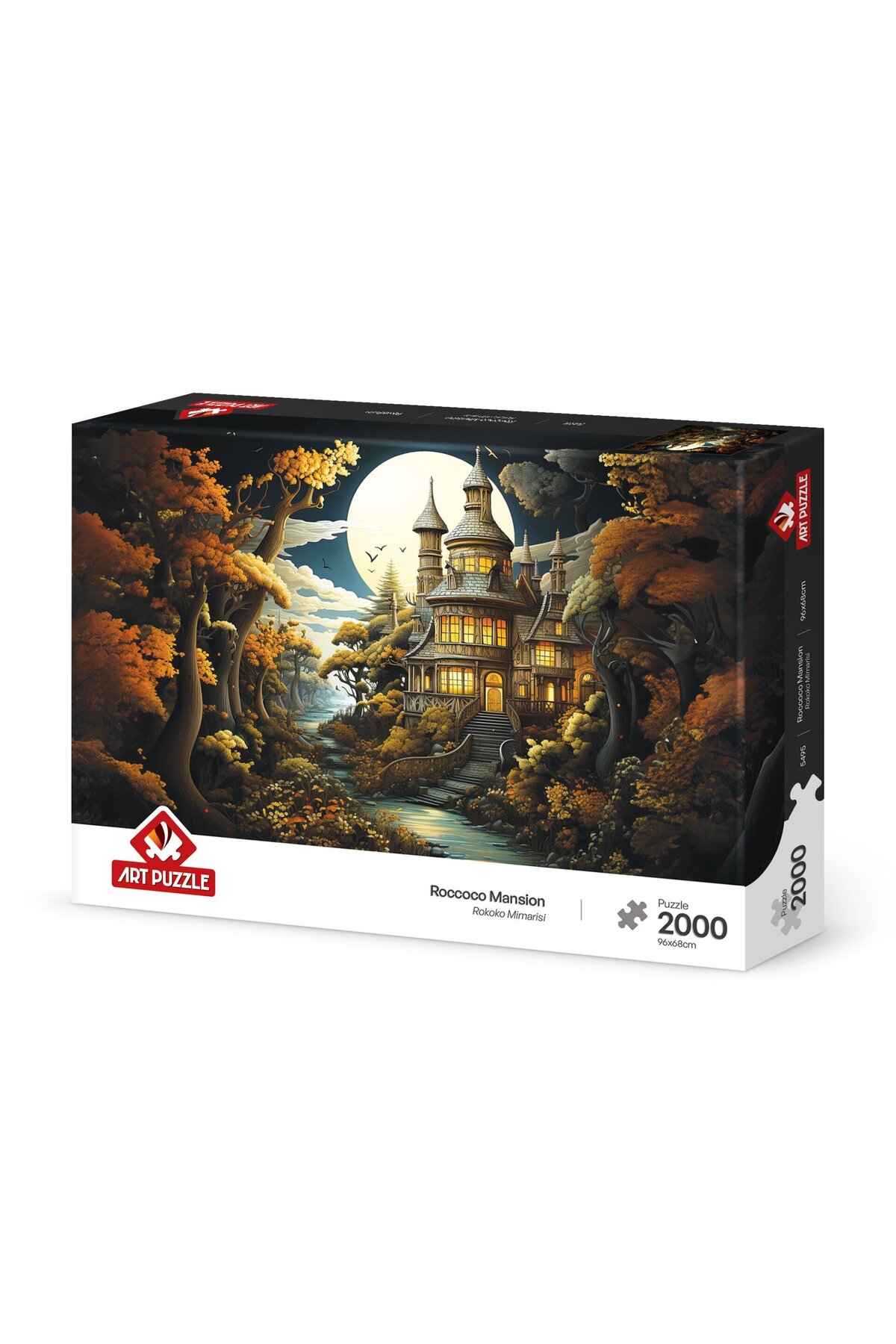 پازل معمای روکوکو 2000 قطعه اورجینال Art Puzzle