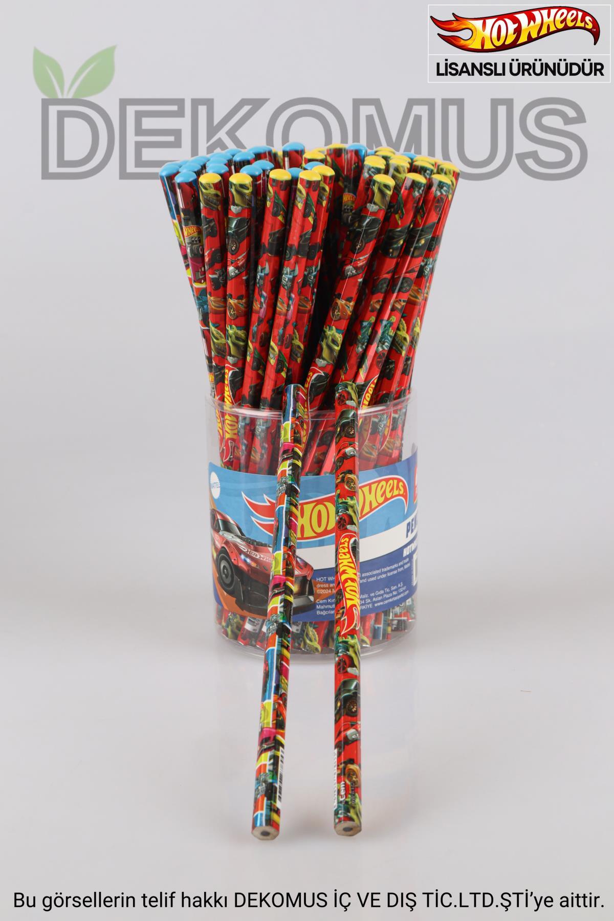 مداد سیاه 2024 فصل جدید دارای مجوز چرخ های داغ 2 هات ویلز اورجینال HOT WHEELS