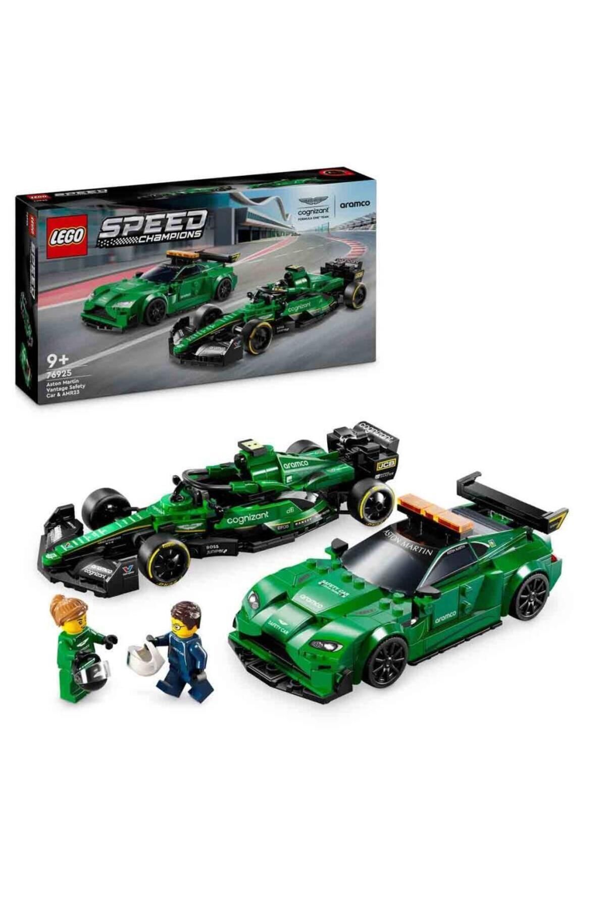 لگو و اسباب بازی های ساخت محور SPEED ​​CHAMPIONS ASTON MARTIN SAFETY CAR AMR23 76925 564 قطعه اورجینال LEGO