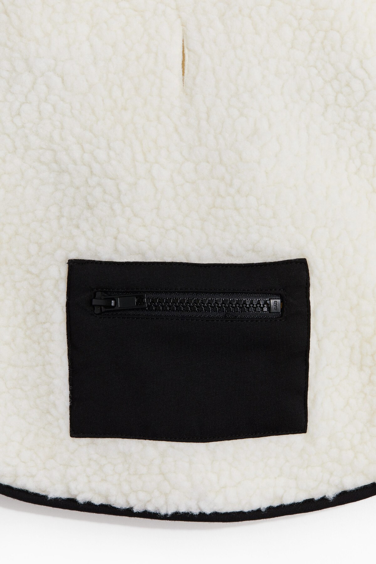 کت پولیشی سگ اچ‌اندام H&M سفید
