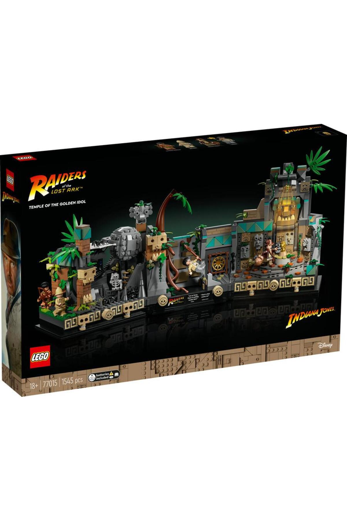 لگو و اسباب بازی های ساخت محور معبد طلایی بت 77015 ایندیانا جونز اورجینال LEGO