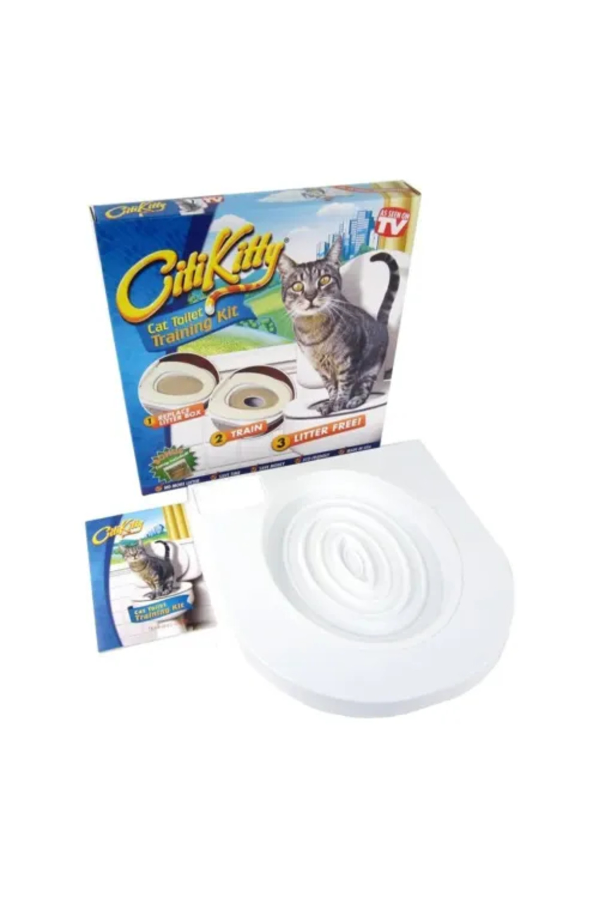 ست آموزش توالت فرنگی گربه CitiKitty گرندسل Grandsell، کد GEM562741428074