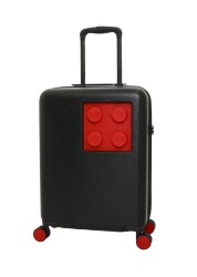 چمدان کابین ۲×۲ لگو LEGO، سری آیکونیک، مدل 20152-1963، مشکی/قرمز، حجم 40 L