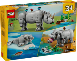 مجموعه ساختنی حیوانات وحشی لگو LEGO کریتور ۳ در ۱ مدل 31171، ۷۸۰ قطعه، مناسب ۹ سال به بالا