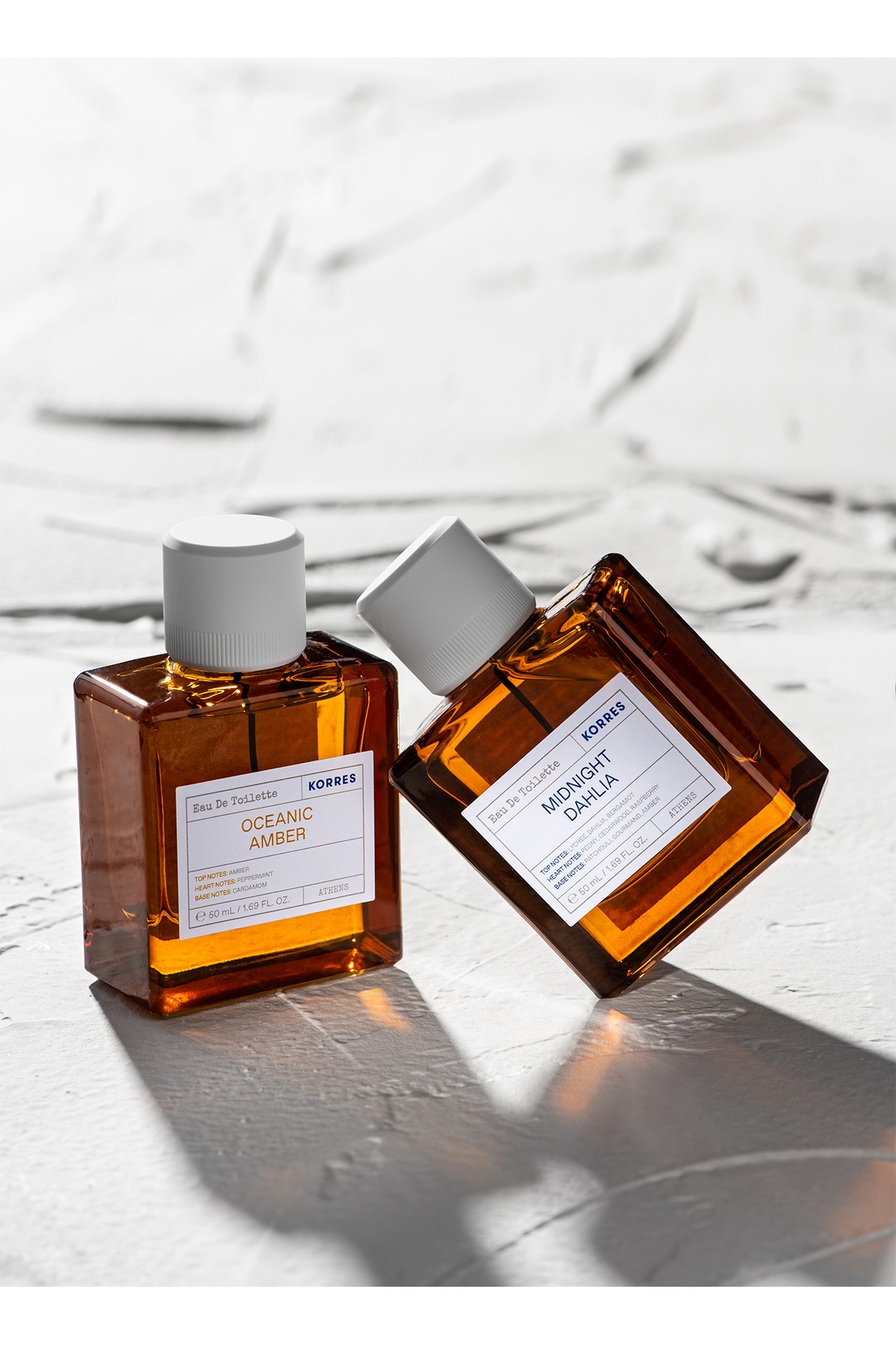 Korres عطر ادوتویلت 50 میلی لیتری عنبر اقیانوسی از بذر تا مراقبت از پوست
