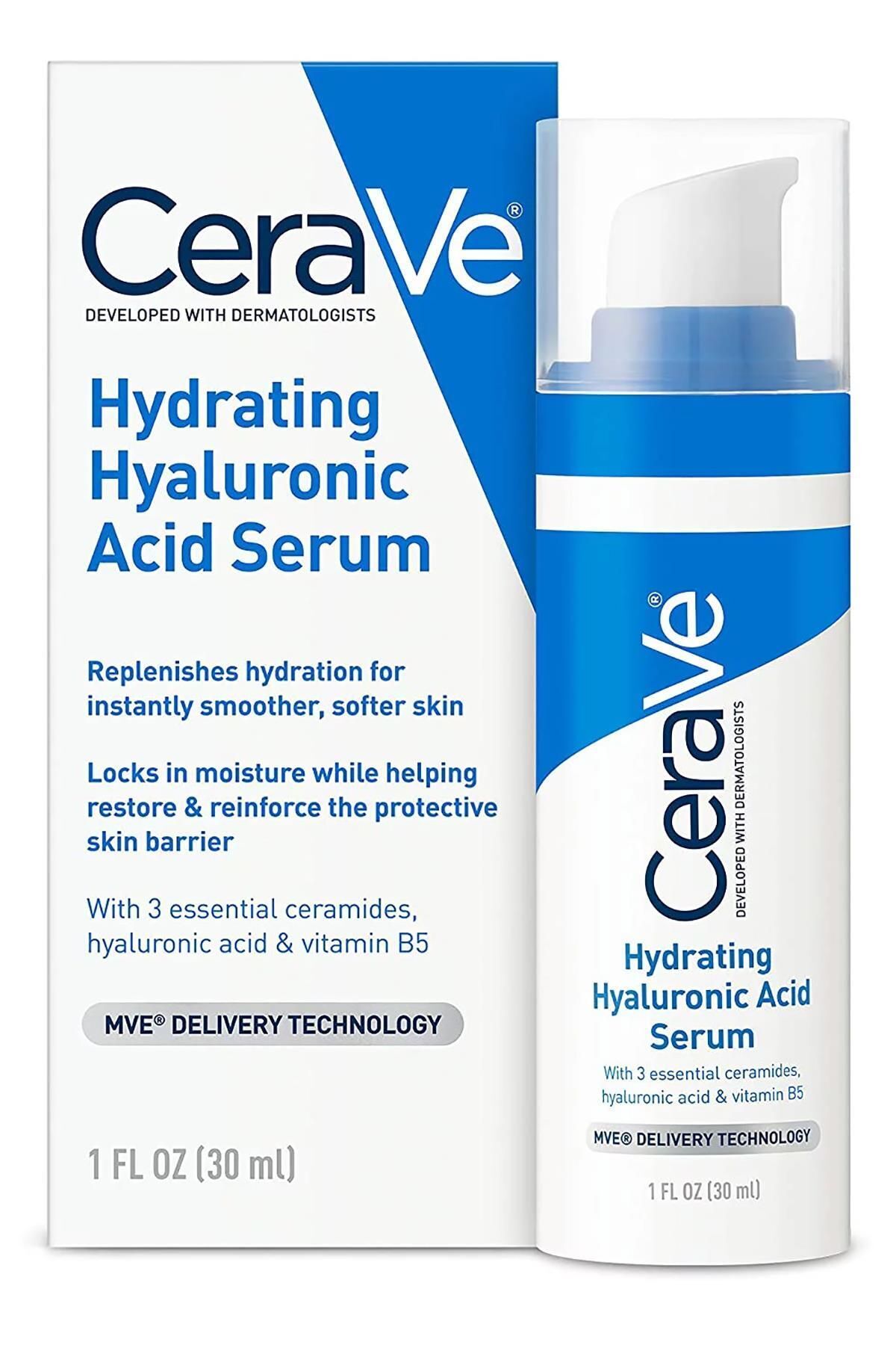 CeraVe سرم صورتی اسید هیالورونیک Moisturon 30 میلی لیتر