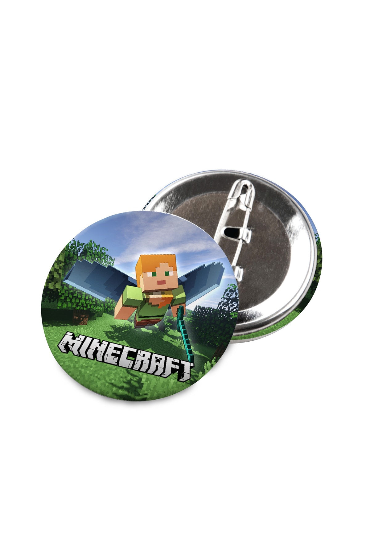 سایر لوازم مهمانی نشان یقه و کیف MINECRAFT در اندازه کوچک Masal Şekerleme
