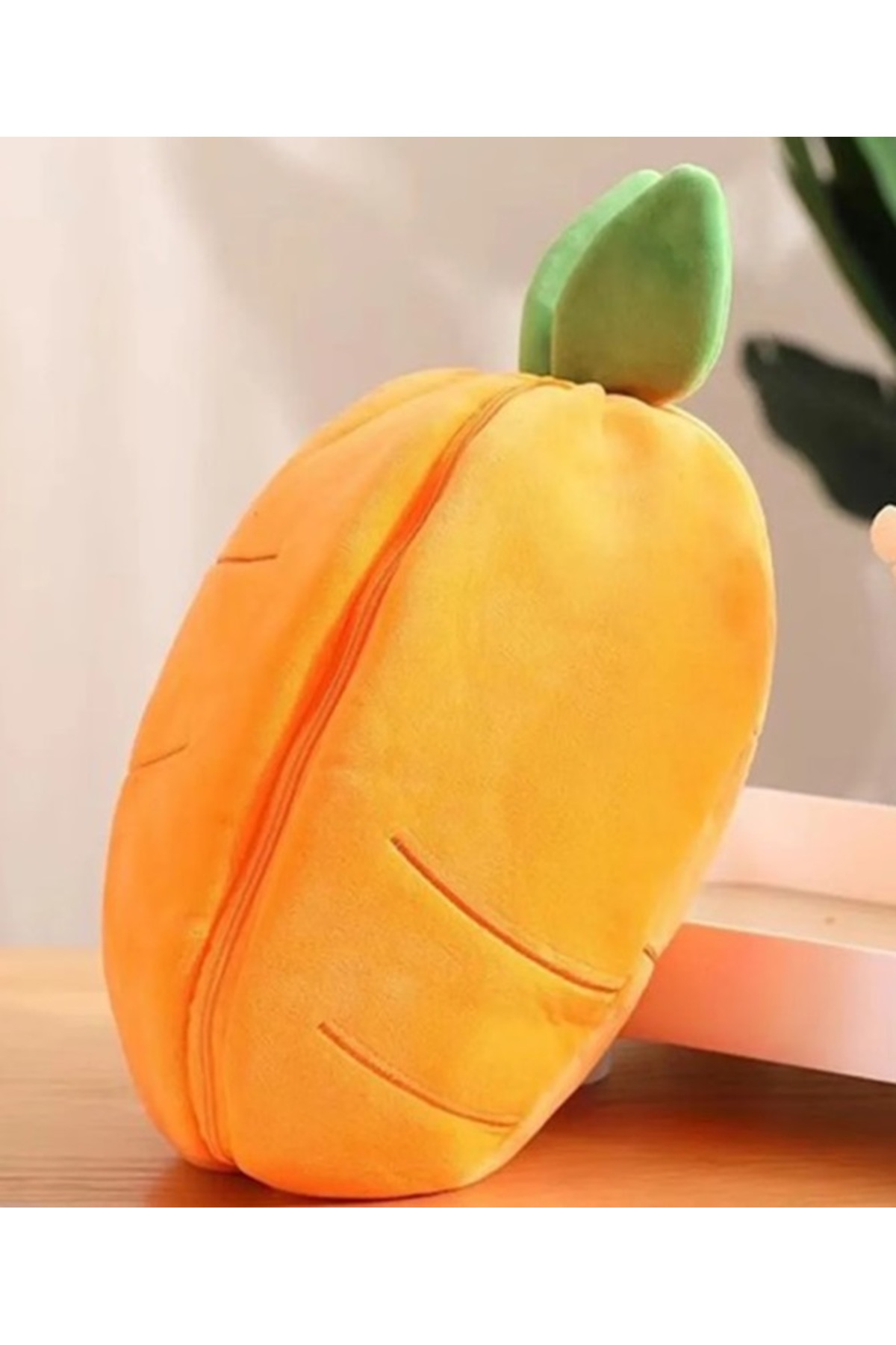 اسباب بازی های پشمی خرگوش هویج 35 سانتی متری Pufu Toys