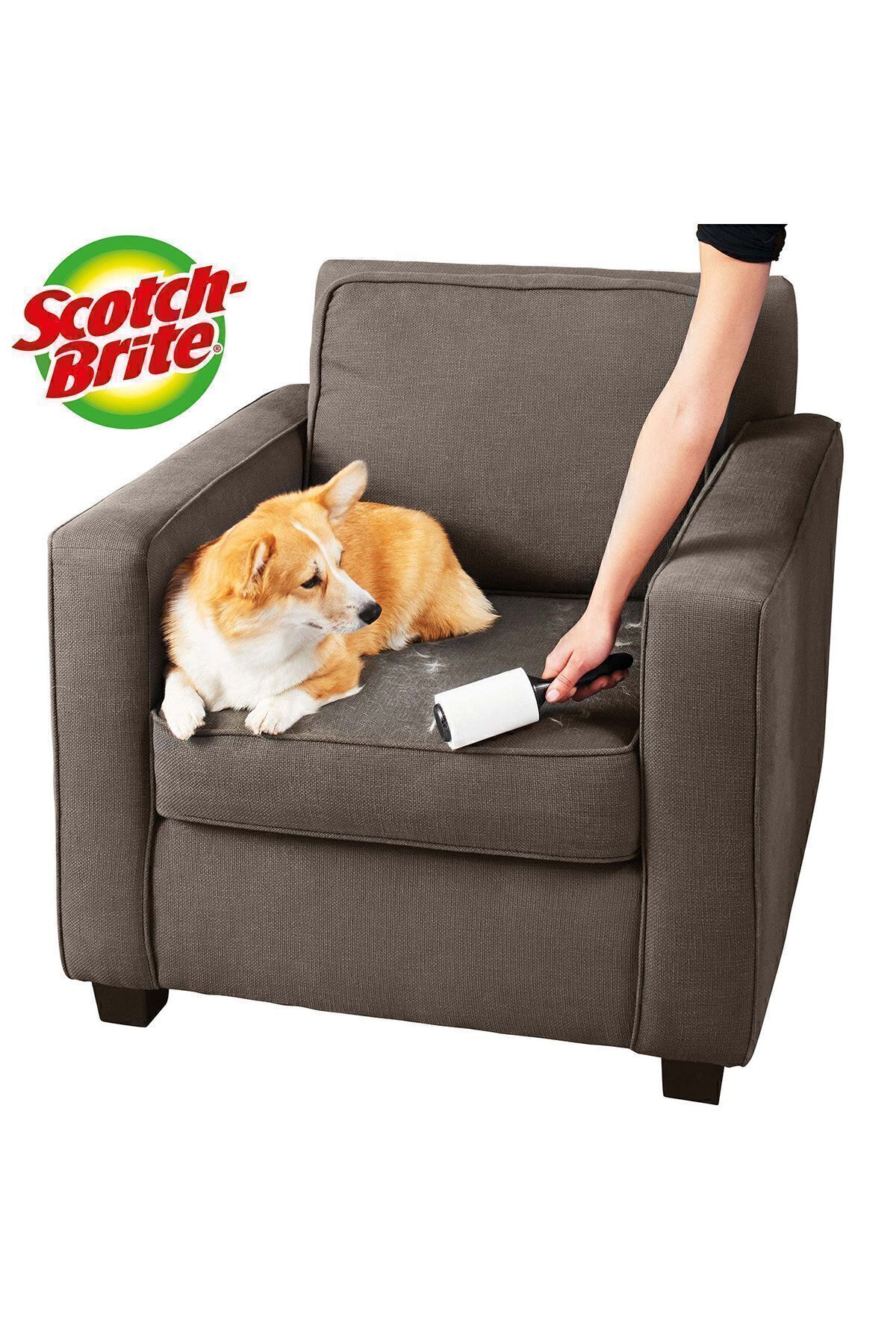 رول پرزگیر چسبی اسکاچ-برایت Scotch Brite، ۴۸ برگ