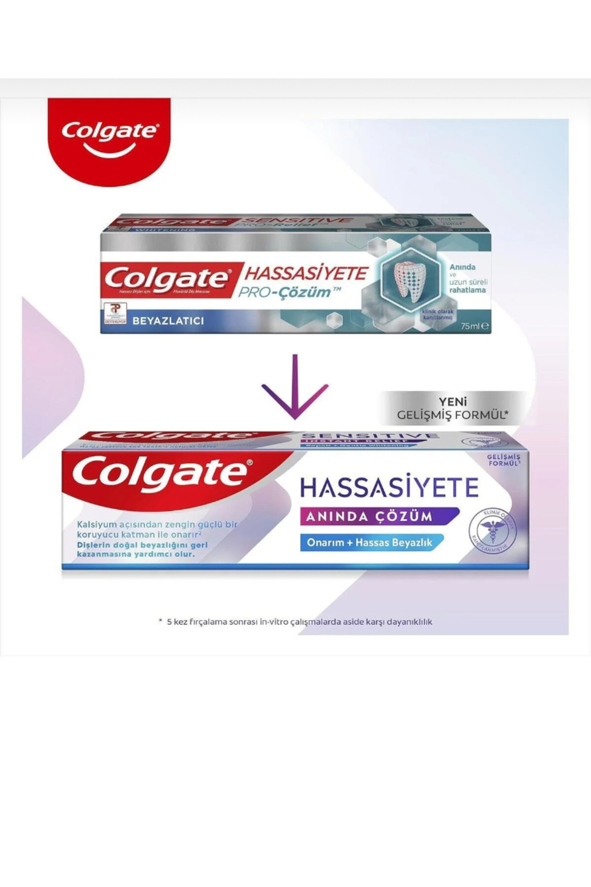 خمیر دندان سفیدکننده مخصوص حساسیت 75 میلی‌لیتری کلگیت Colgate
