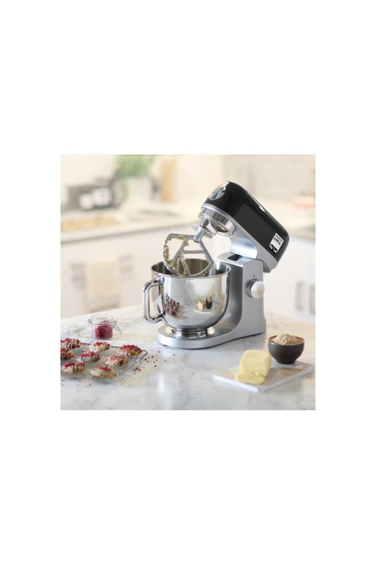 میکسر و ست پایه 5 لیتری KMX750BK KMIX 1000W نقره ای مشکی اورجینال Kenwood