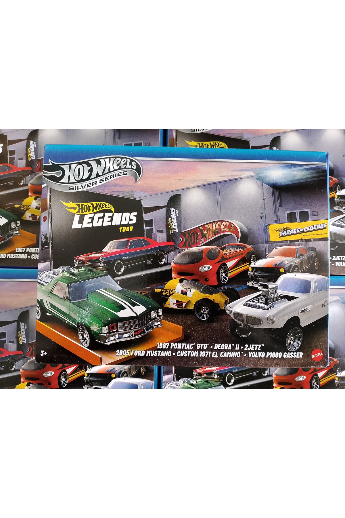 ماشین اسباب بازی LEGENDS SILVER SERIES 6 PIECE SPECIAL PACKAGE CARS JBY78 از ترکیه HOT WHEELS