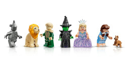 تابلو دیواری ساختنی شهر زمرد ویکد لگو LEGO مدل 75685، ۱۵۱۸ قطعه، مناسب بزرگسالان