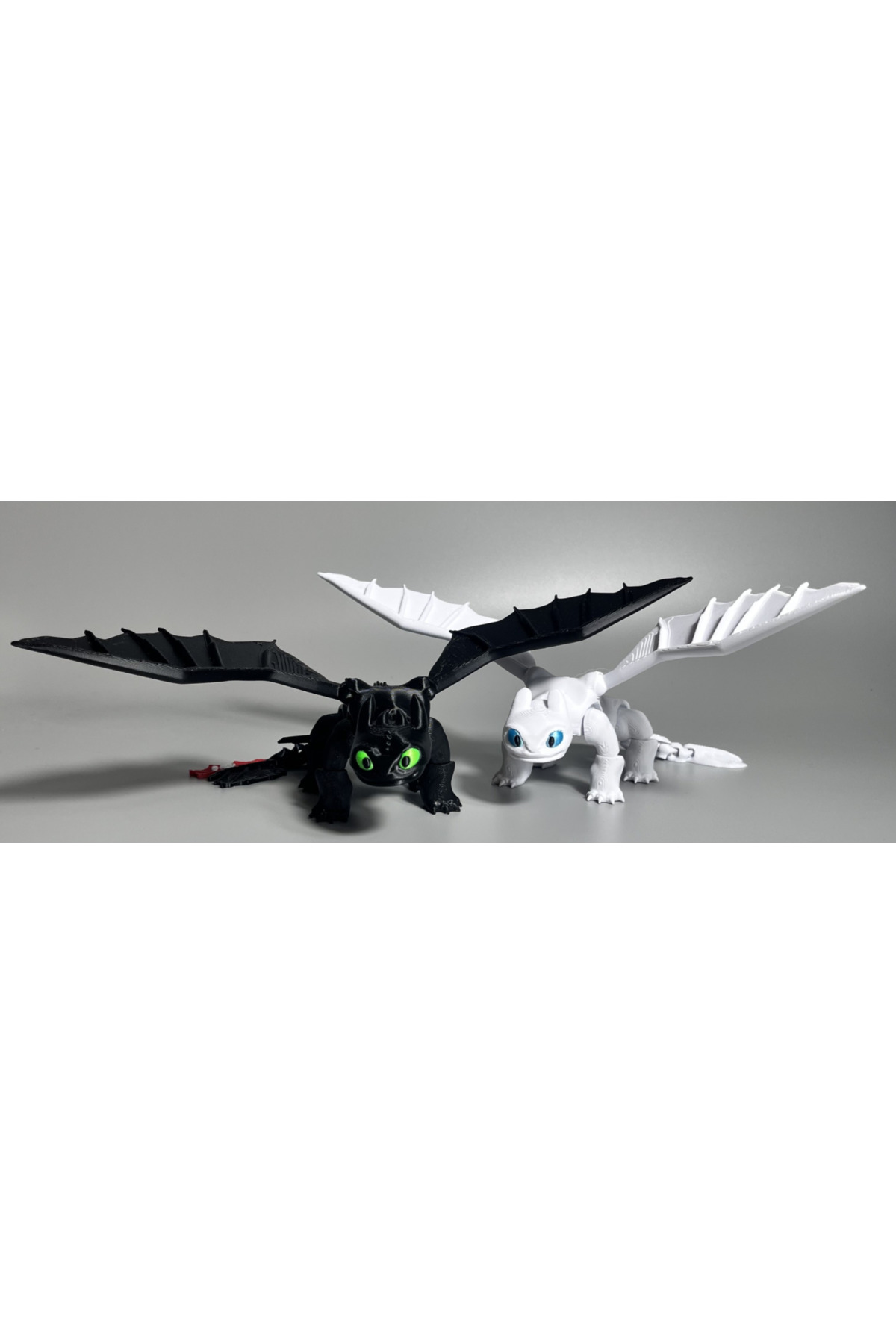 فیگور HOW TO TRAIN YOUR DRAGON FURY OF NIGHT AND LIGHT ست اژدهای بدون دندان بسته دو نفره از ترکیه Three Dittle Birds