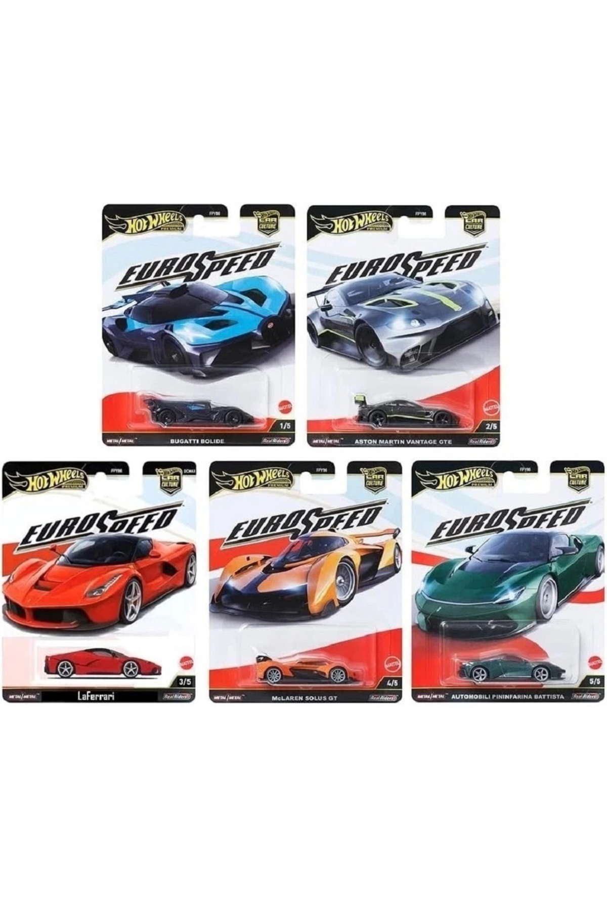 ماشین اسباب بازی PREMIUM 2025 EURO SPEED ​​FPY86 از ترکیه HOT WHEELS