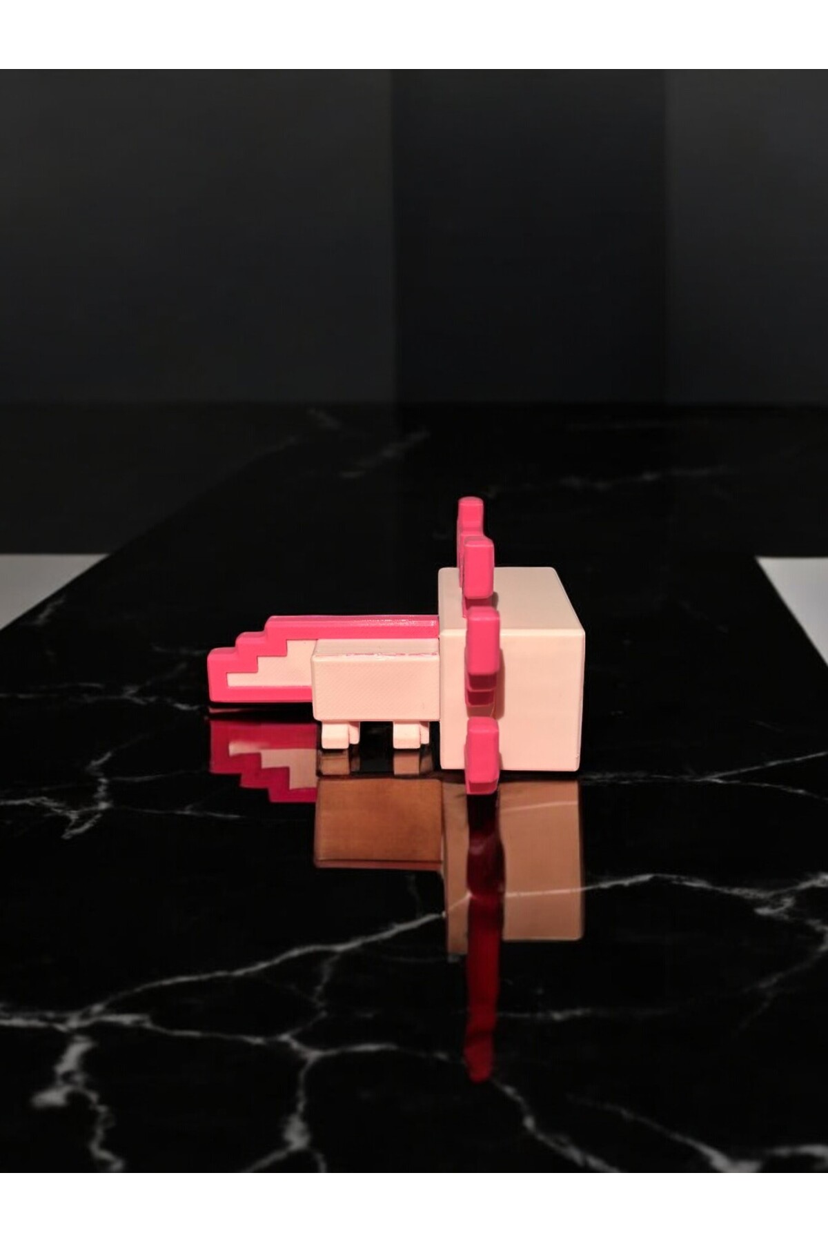 اسباب بازی های فیگور شخصیت MINECRAFT AXOLOTL سایز بزرگ 10 سانتی متر 3boyutcraft