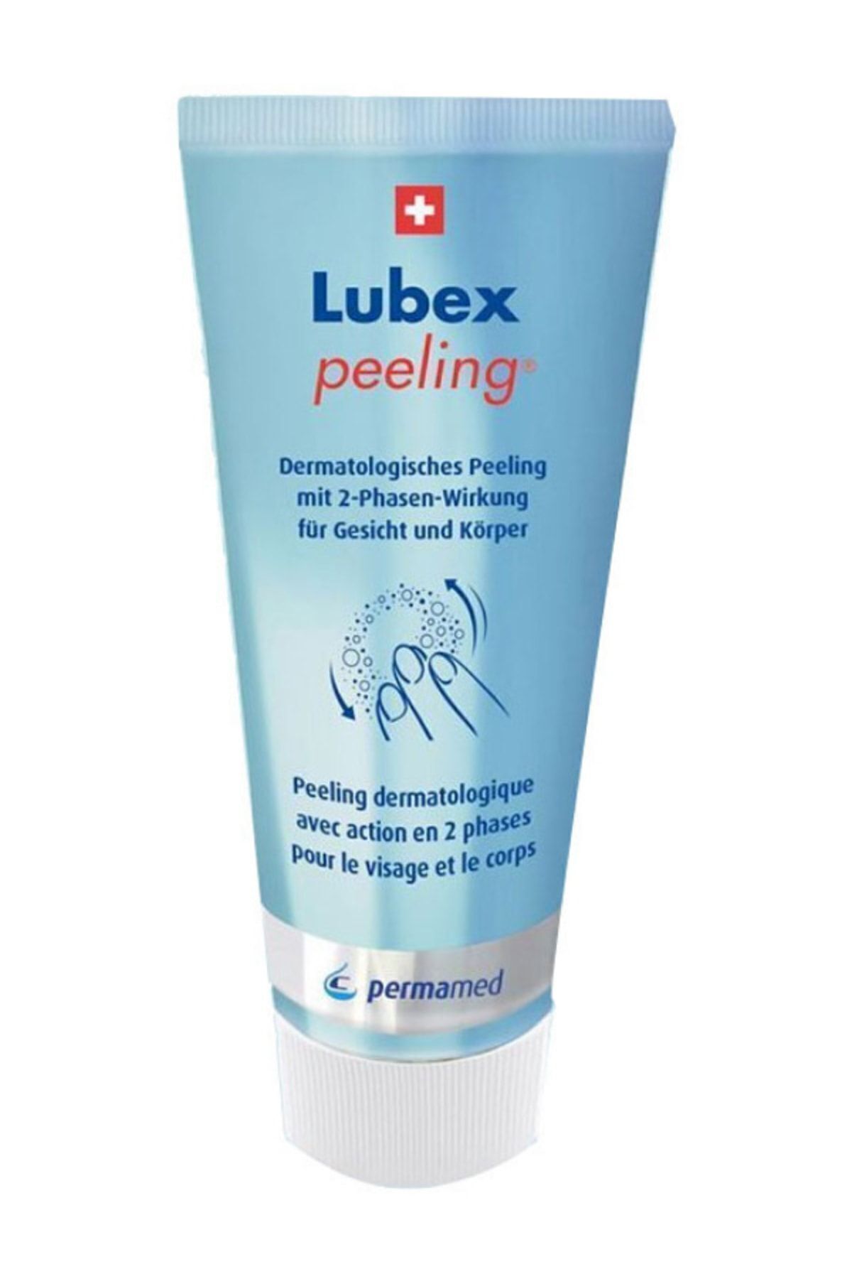 Lubex پیلینگ صورت و بدن 100 میلی لیتر