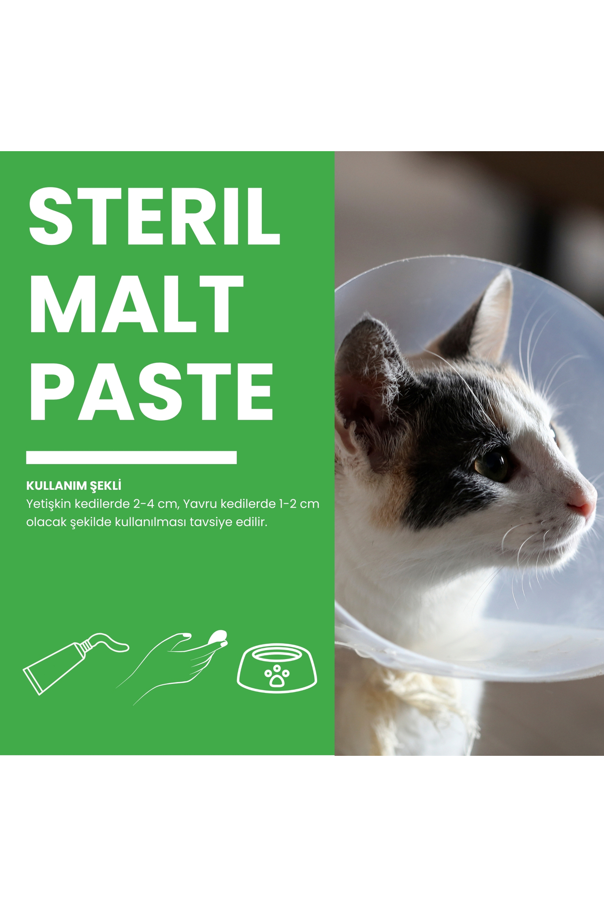 خمیر مالت برای گربه‌های عقیم‌شده زوویتال Zoovital، مدل ZOOSTERİL، ۱۰۰ گرم
