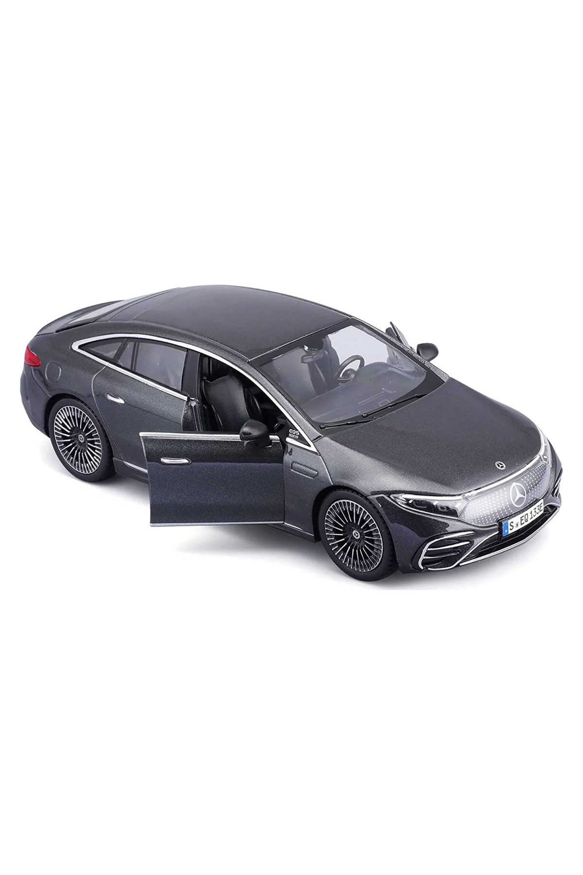 مدل خودرو 1 27 EQS توسط MERCEDES EQ خاکستری اورجینال Genel Markalar