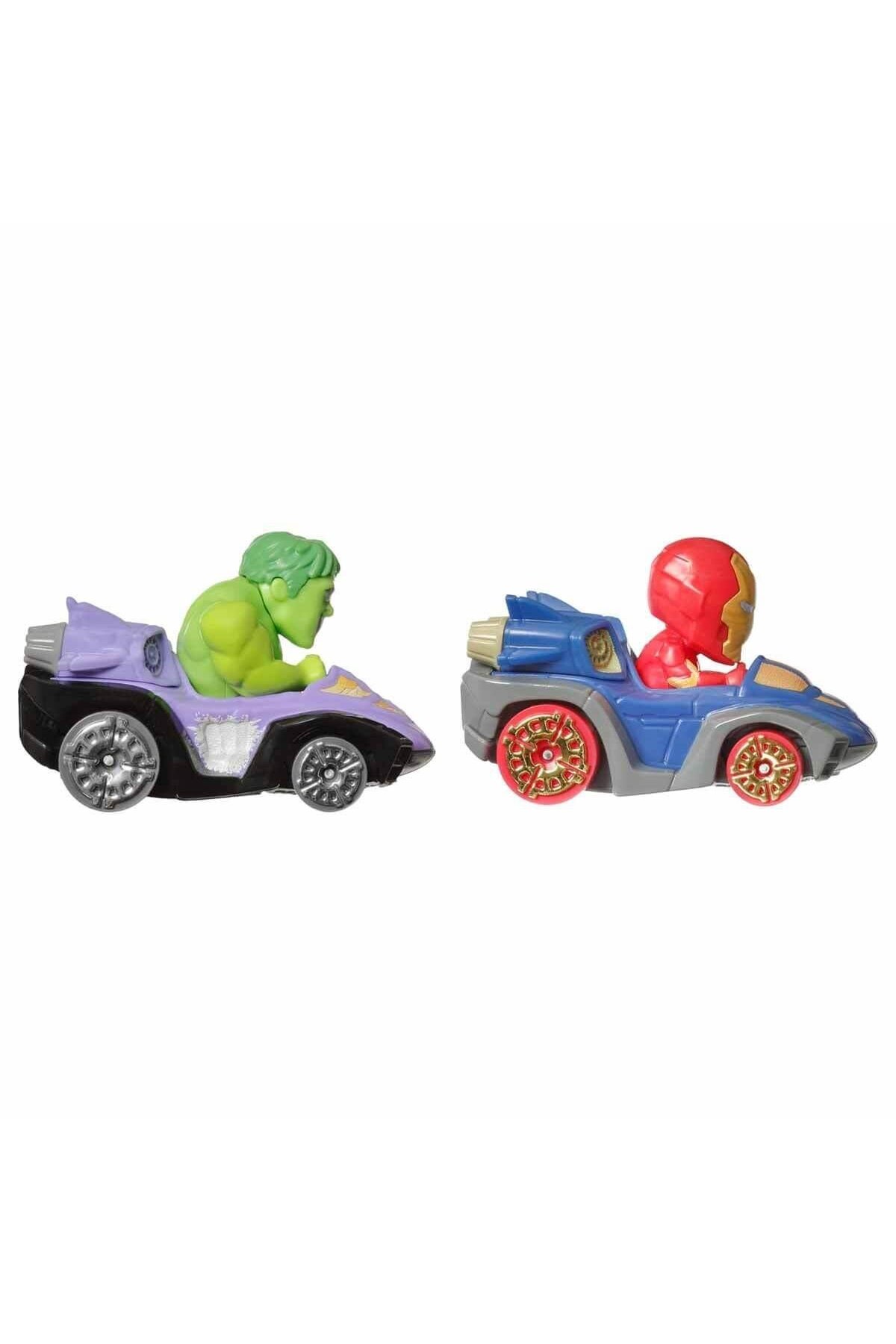 ماشین اسباب بازی RACER VERSE HULK IRON MAN HRT55 HRT89 هات ویلز اورجینال HOT WHEELS