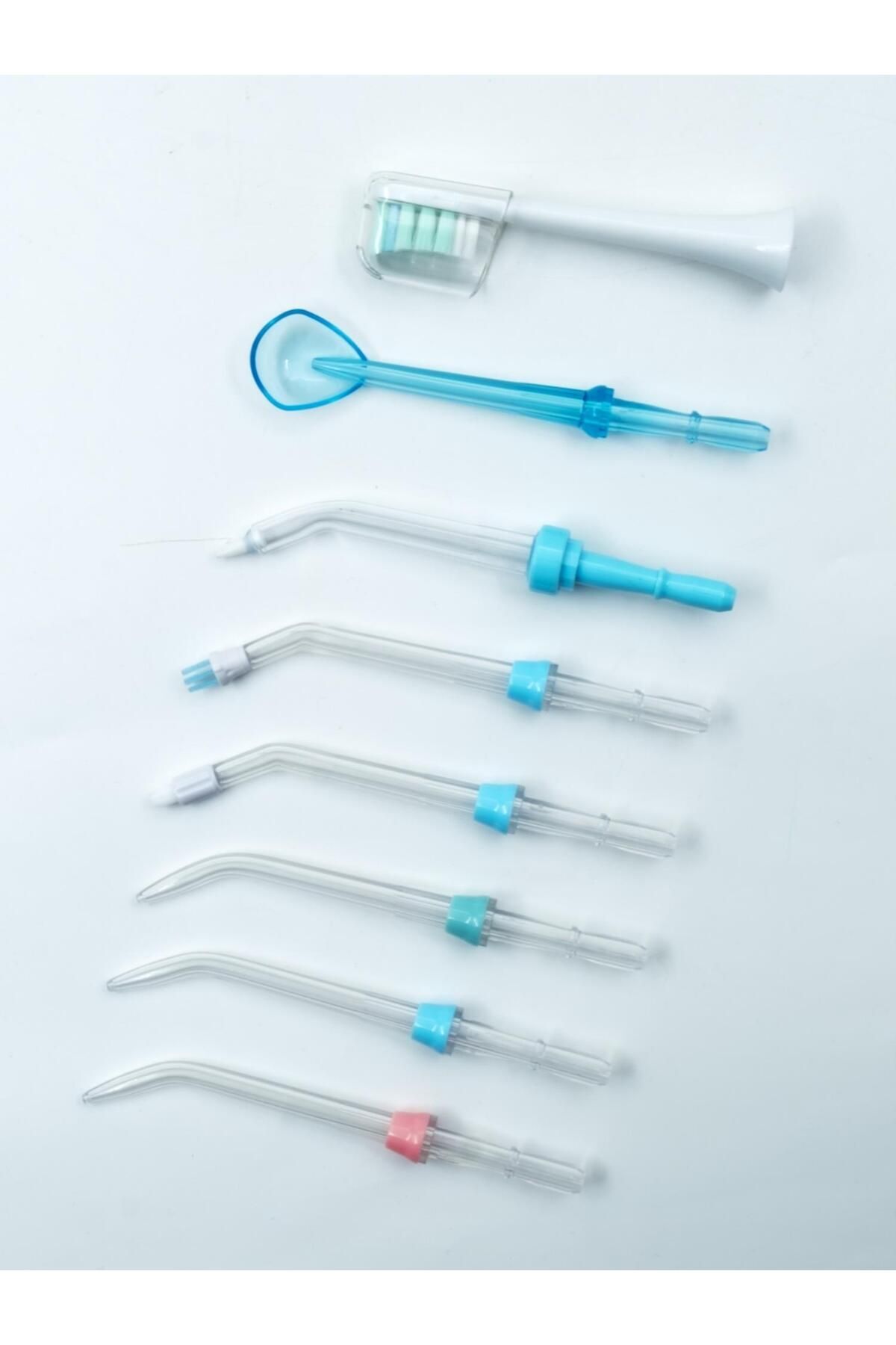 مسواک شارژی نکات یدکی استاندارد 8 تکه سازگار NICEFEEL FC163 اورجینال NPO