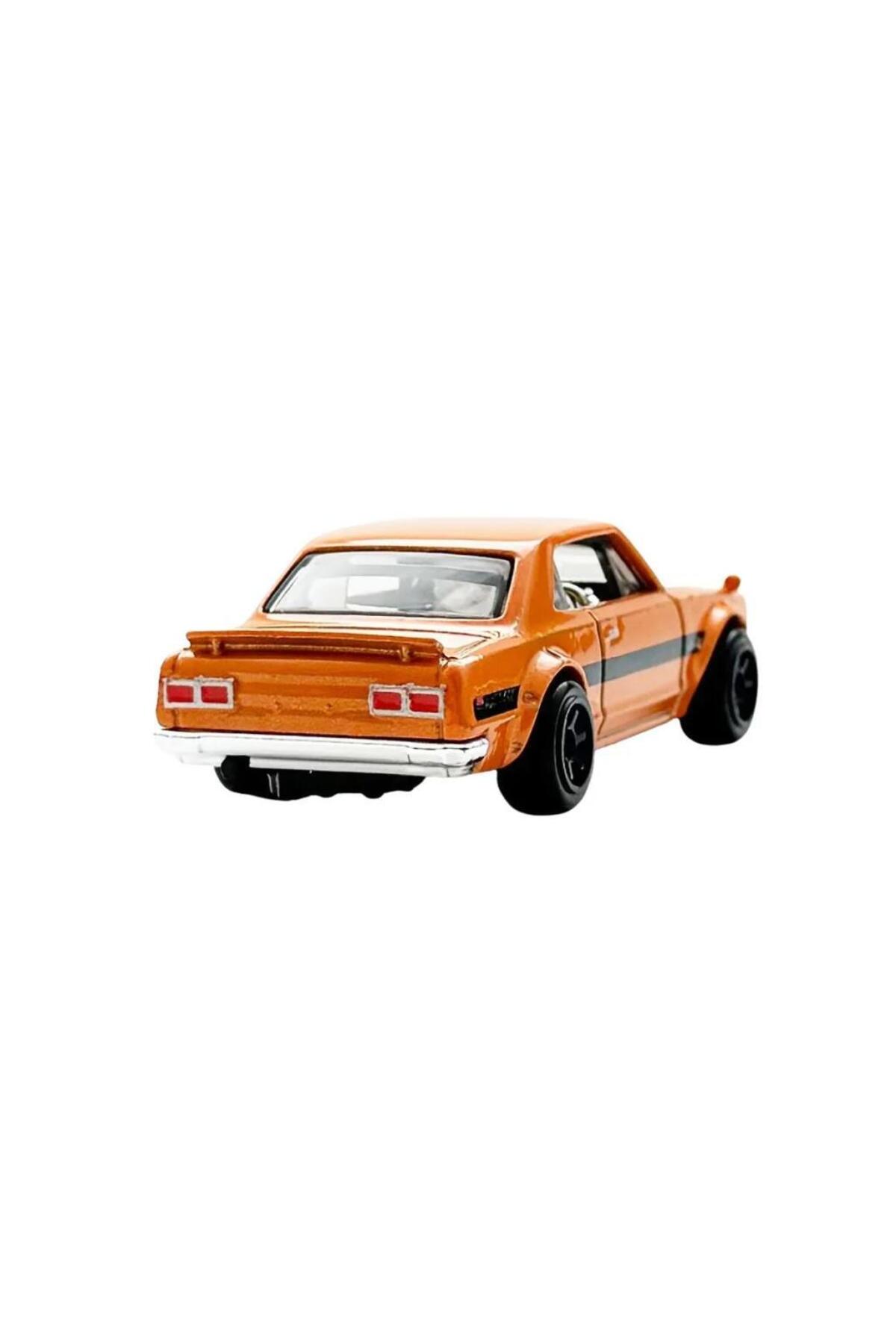 ماشین اسباب بازی سریال های نقره ای اتومبیل ویژه 1971 NISSAN SKYLINE HT 2000 GT R HRT81 JBY89 هات ویلز اورجینال HOT WHEELS