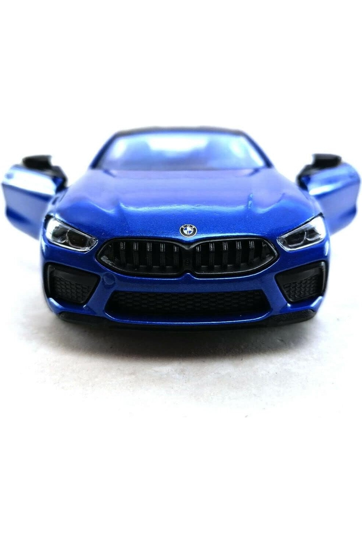 مدل خودرو BMW M8 DIECAST چک DROP CAR 1:34 SCALE BLUE اورجینال Kinsmart