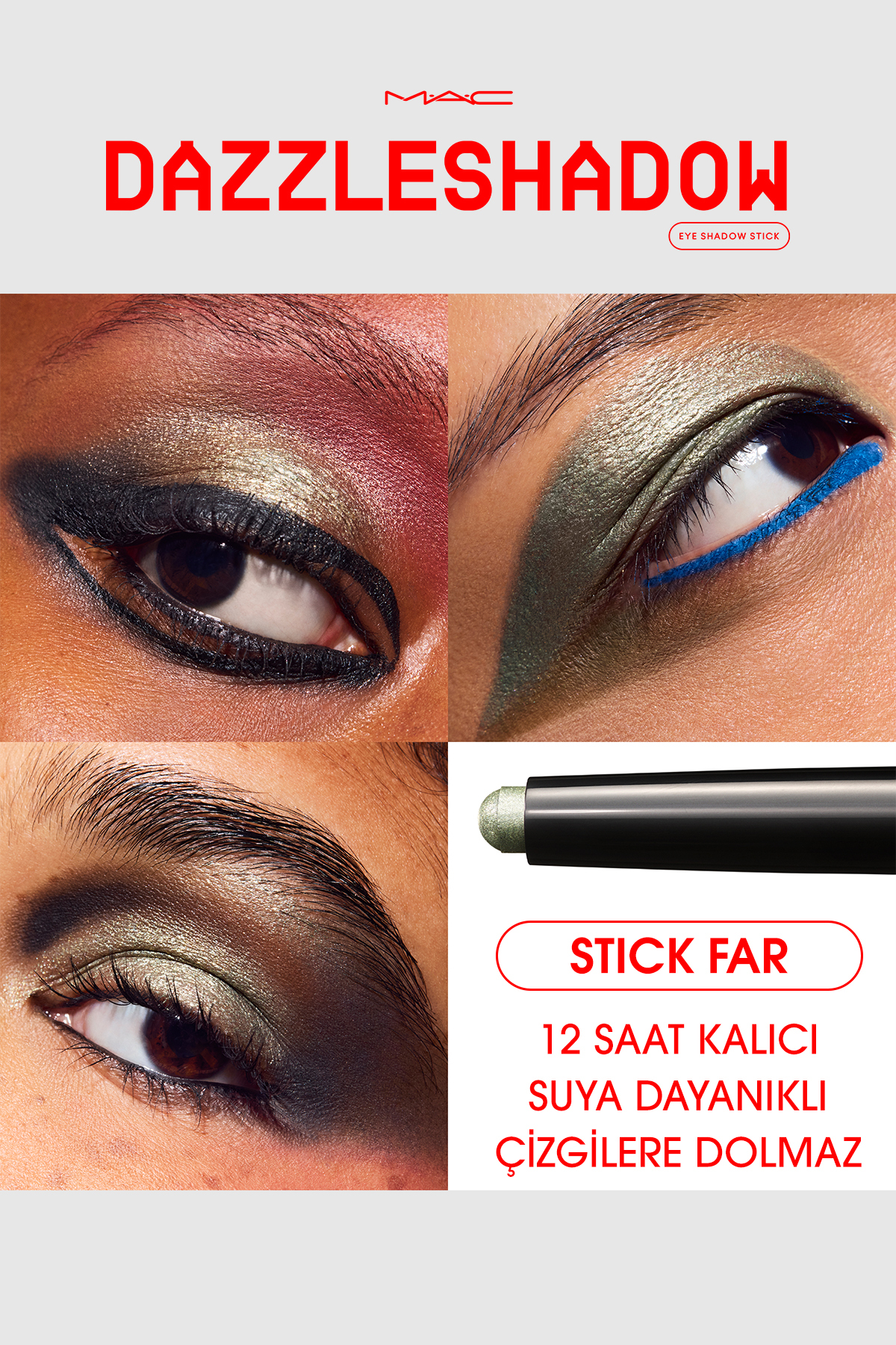 سایه چشم DAZZLESHADOW STICK FAR MILTHY MARTINI Mac